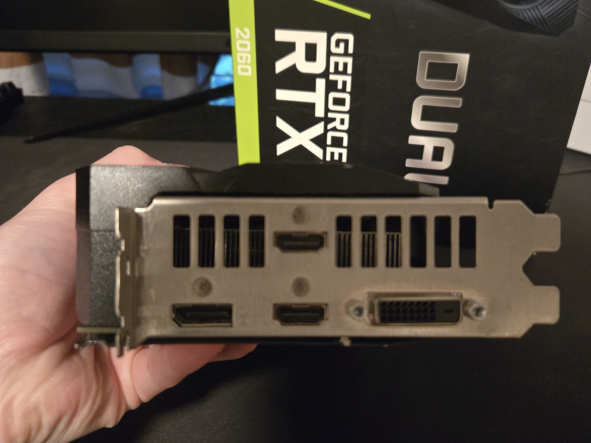 ASUS NVIDIA GeForce RTX 2060 12GB GDDR6 Graphic Card ( DUAL-RTX2060-O12G-V2)