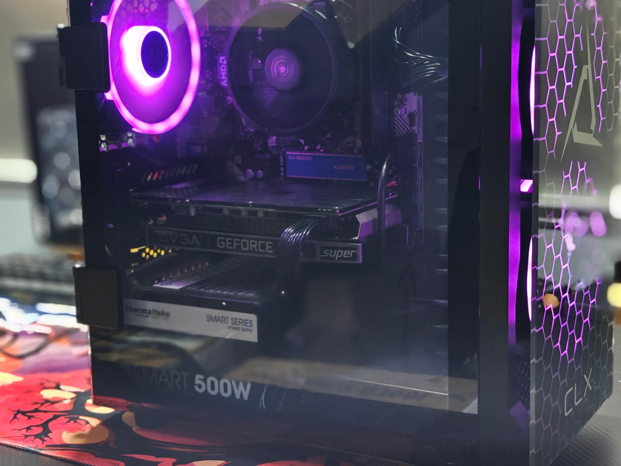 Gaming PC|AMD Ryzen 5 2600|16 GB DDR4 |1 TB NVME SSD|EVGA NVIDIA GEFORCE GTX 1660S|Windows 11 Home