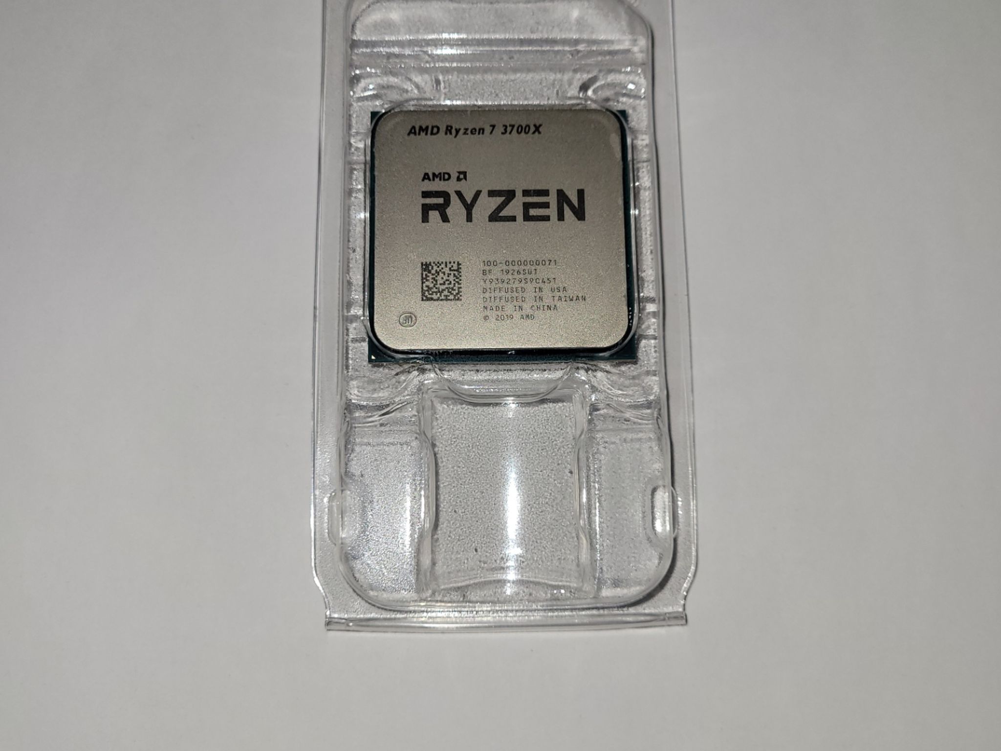 AMD RYZEN 7 3700X 3.6 GHz 8-Core Processor (No Cooler Included)