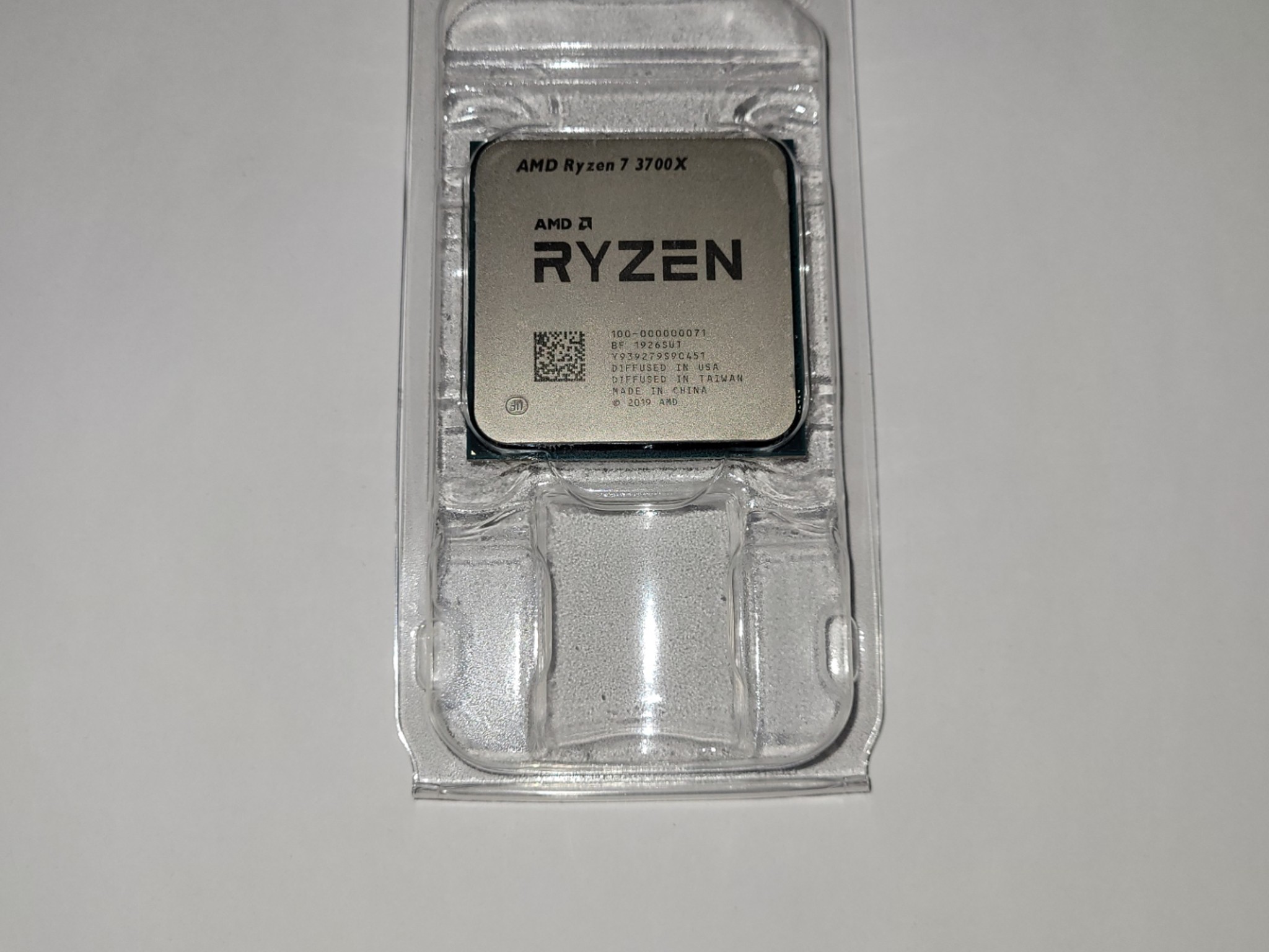 AMD RYZEN 7 3700X 3.6 GHz 8-Core Processor (No Cooler Included)