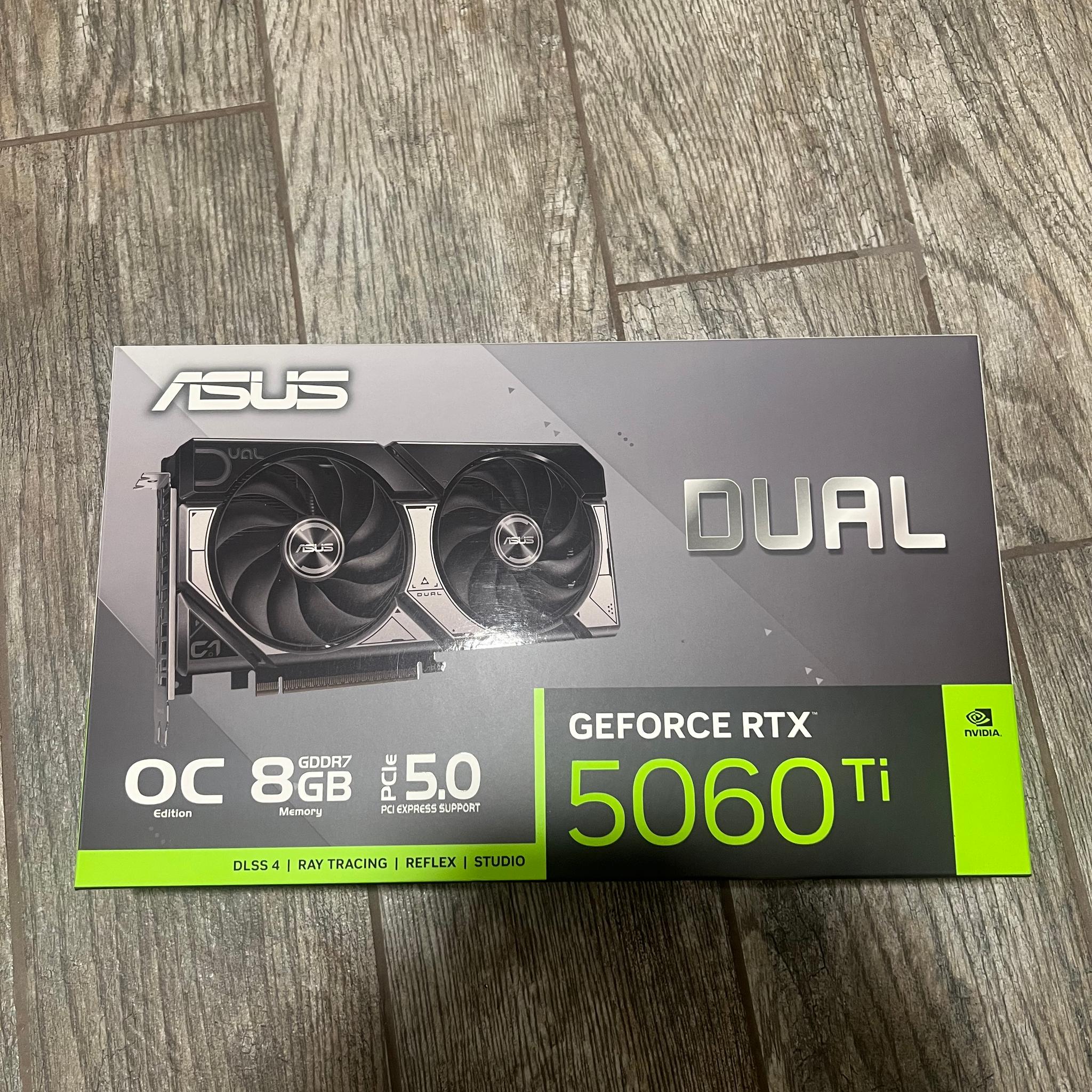 *BRAND NEW* ASUS RTX 5060ti 8GB