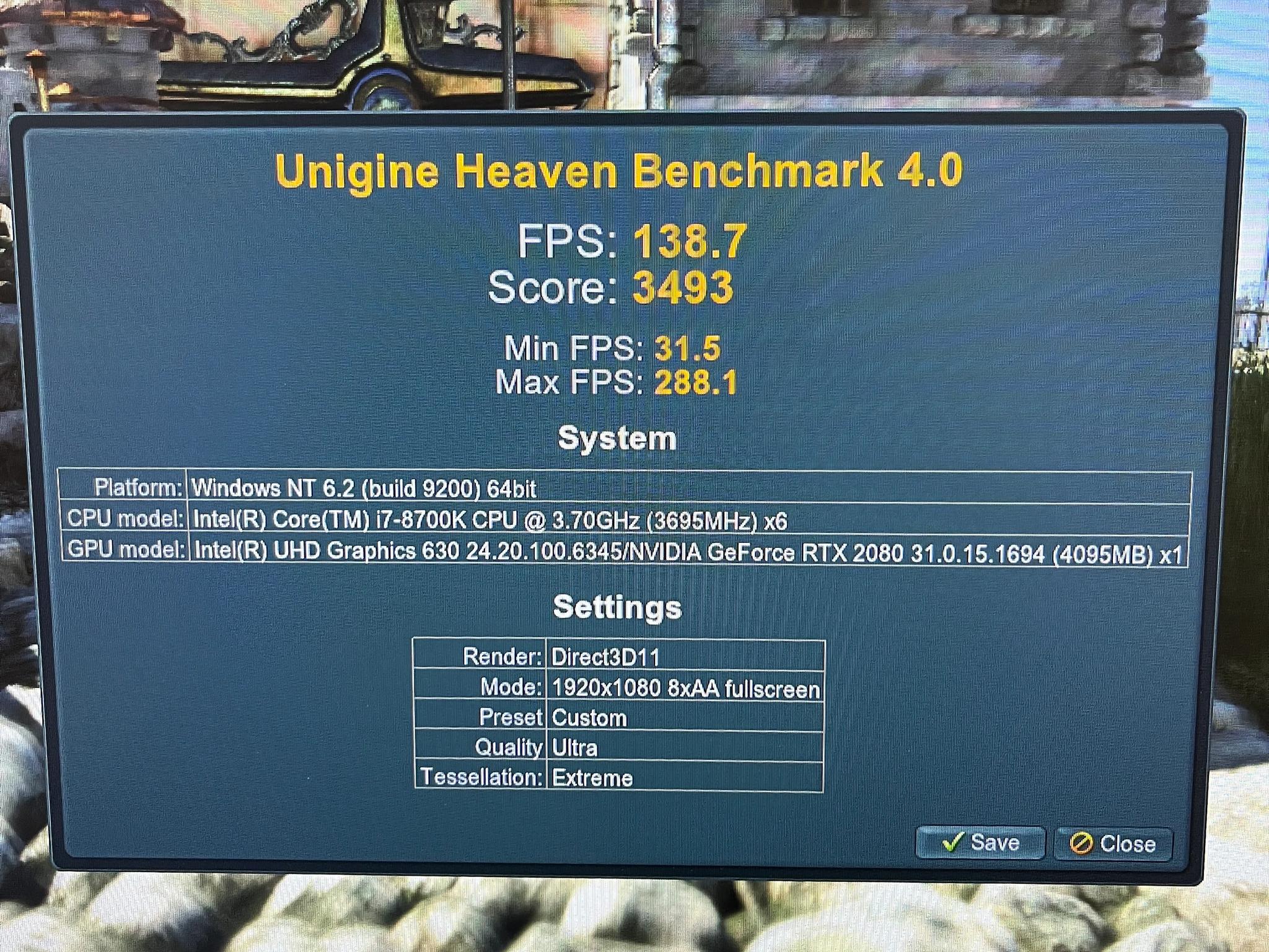 HP RTX 2080 8GB Graphic CARD