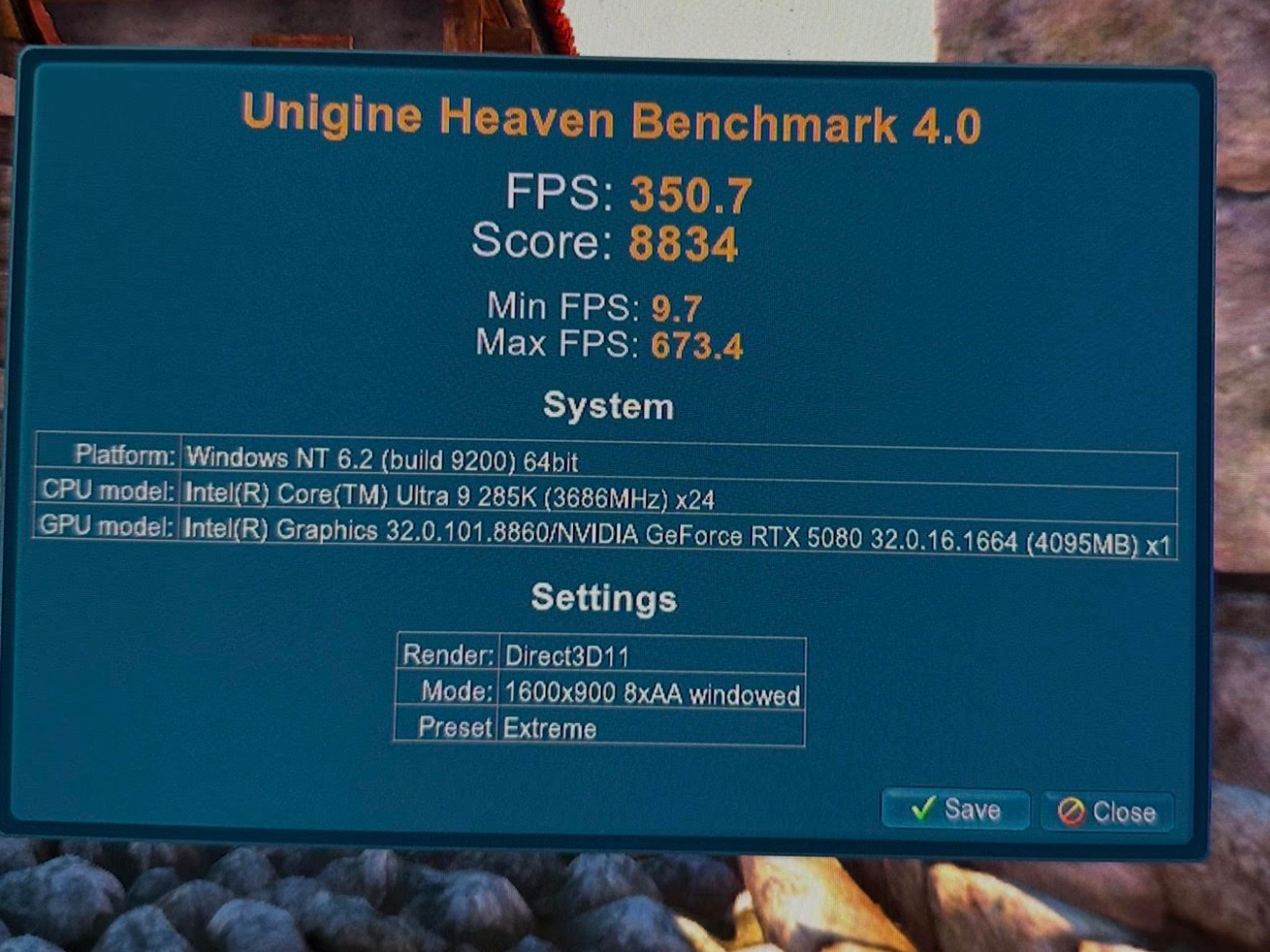 Gaming PC — RTX 5080 + Intel Core Ultra 9 285K | 32GB DDR5 | 1TB NVMe