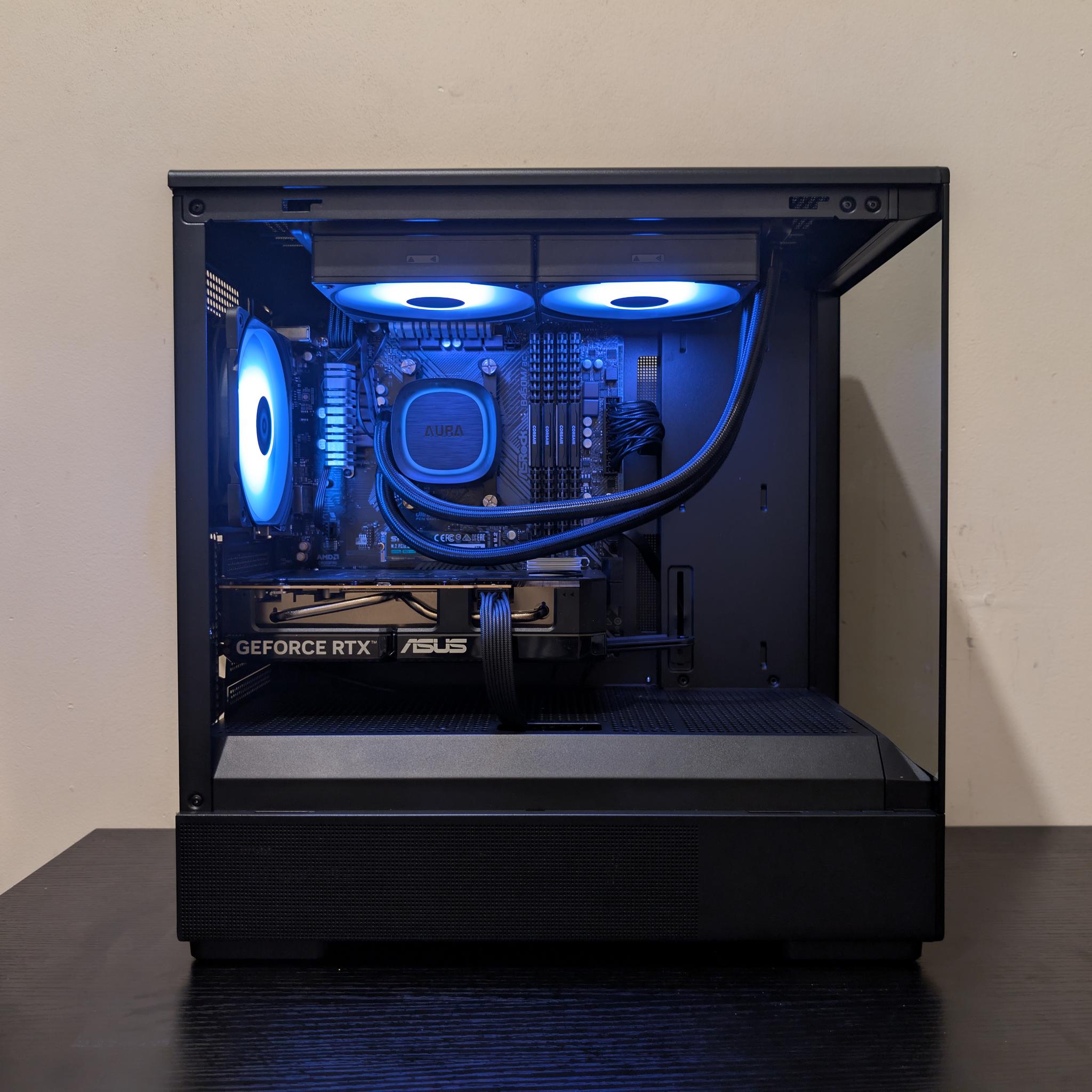 🔥⬛ 1440p Gaming Beast | RTX 5060 | Ryzen 5 5600 | 1TB SSD | 32GB RAM | WiFi 6 & Bluetooth ⬛🔥