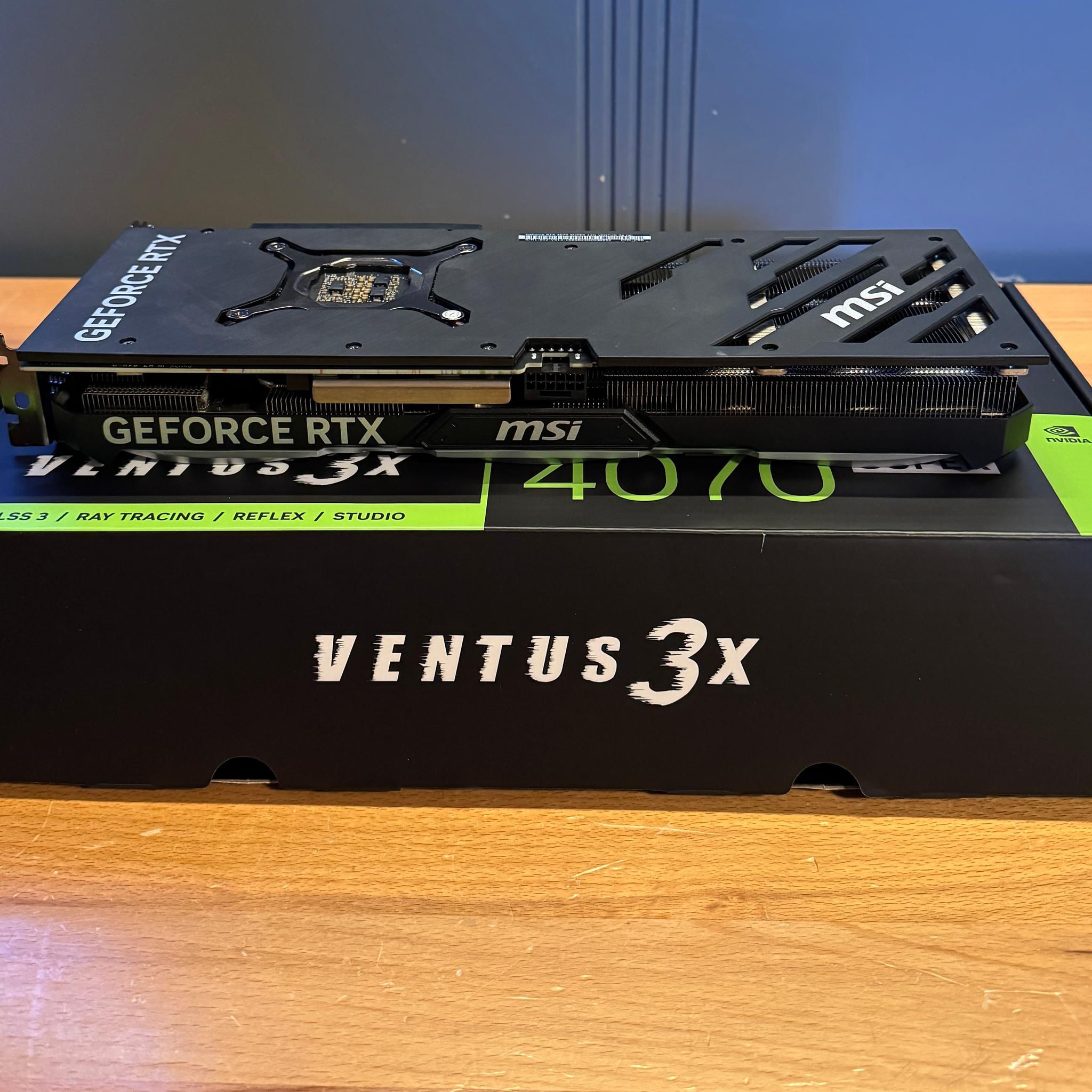 MSI RTX 4070 Super 12GB Ventus 3X OC