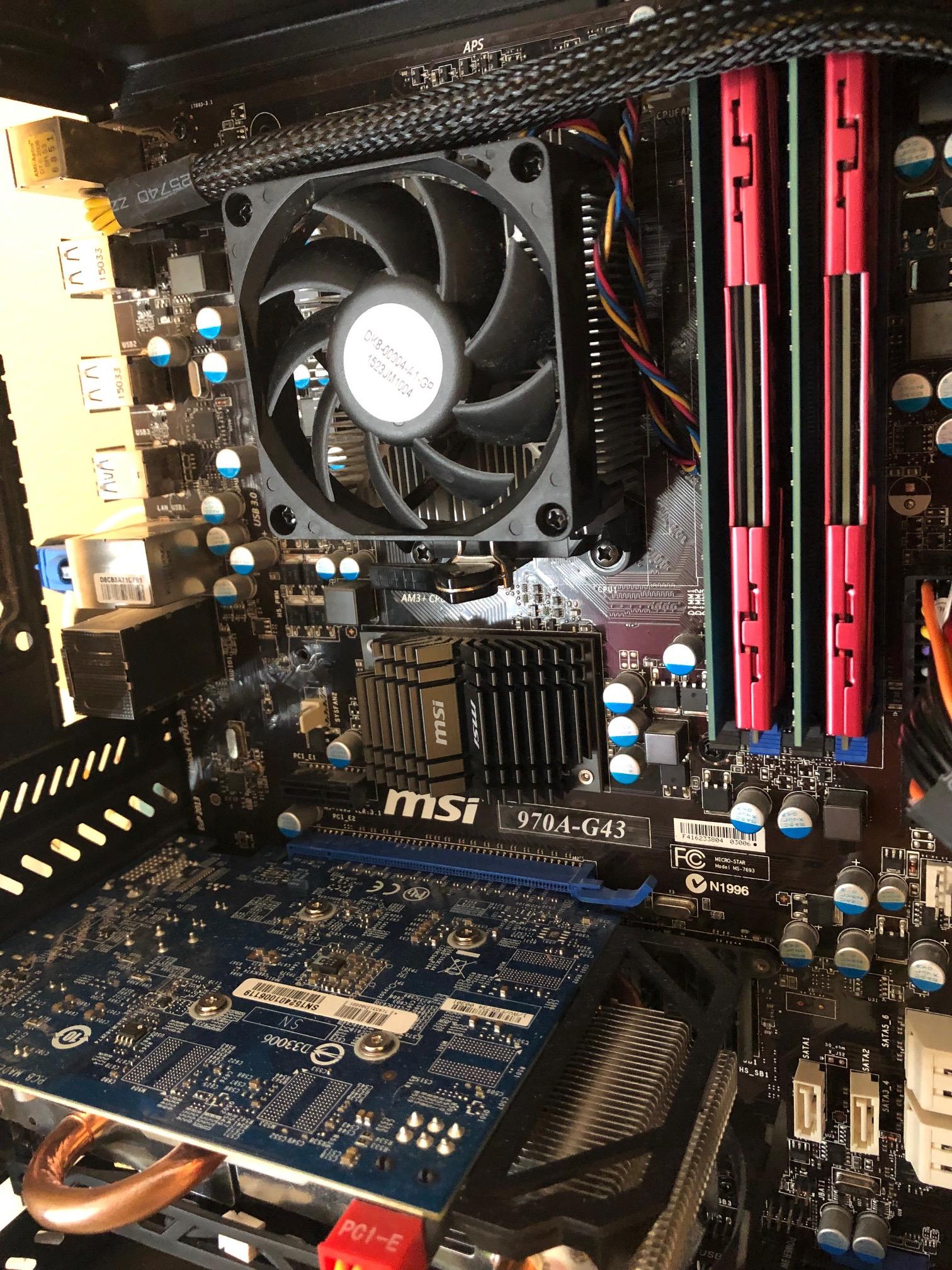 Starter Esports gaming PC, 24gb ram, GTX 750 ti, FX 6300