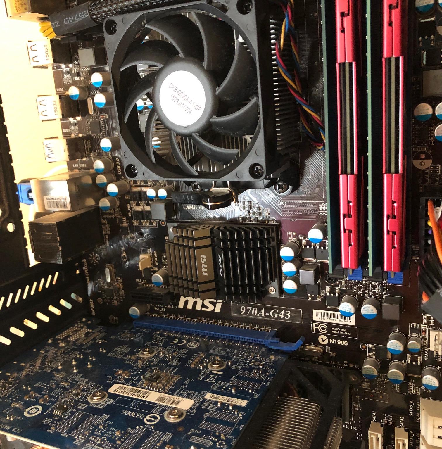 Starter Esports gaming PC, 24gb ram, GTX 750 ti, FX 6300