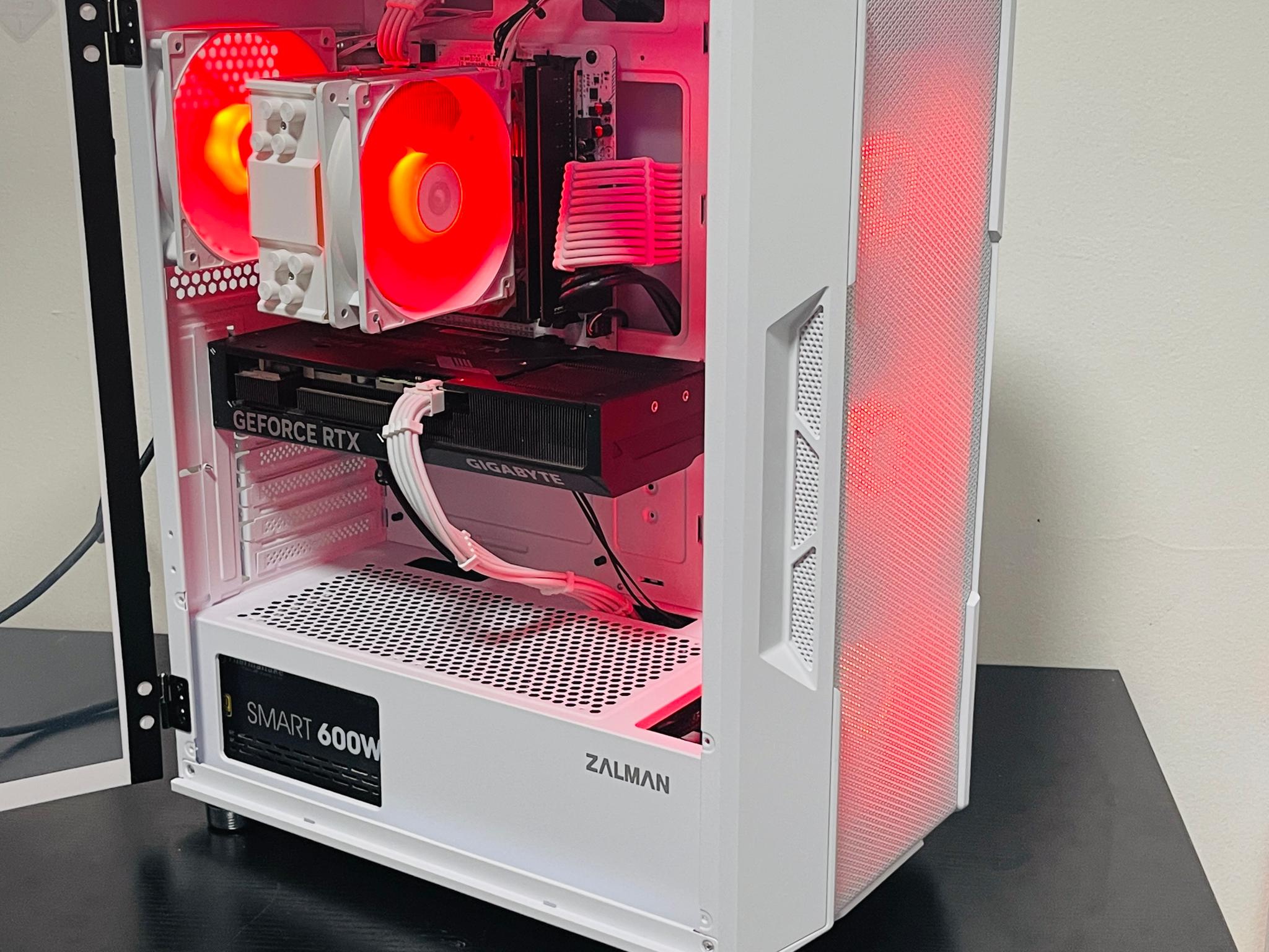 RTX 4070 12GB | Ryzen 7 5700X | 32GB DDR4 | 1TB NVME M2 SSD | Win11 | WIFI+BT | Custom Gaming PC
