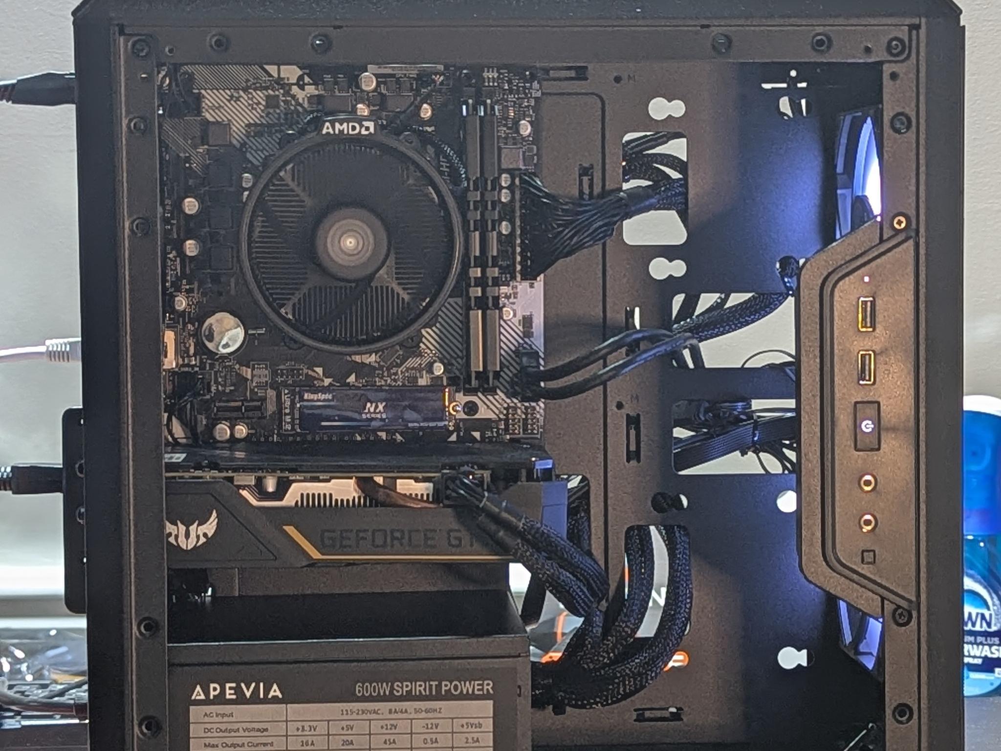 GAMING PC |AMD RYZEN 5 5600GT|16GB DDR4 3200|ASUS TUF GAMING 1660 SUPER|512GB SSD|WINDOWS 11 HOME