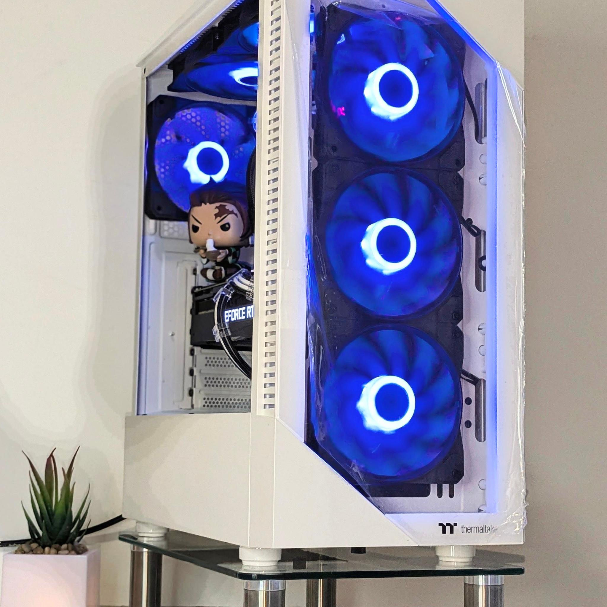 DeMON Slayer-Tanjiro Gaming Beast🔥⚪⚫Ryzen (AM5)⚪⚫RTX 3080⚪⚫32GB RAM⚪⚫1TB NVMe⚪⚫Windows 11 Prof.