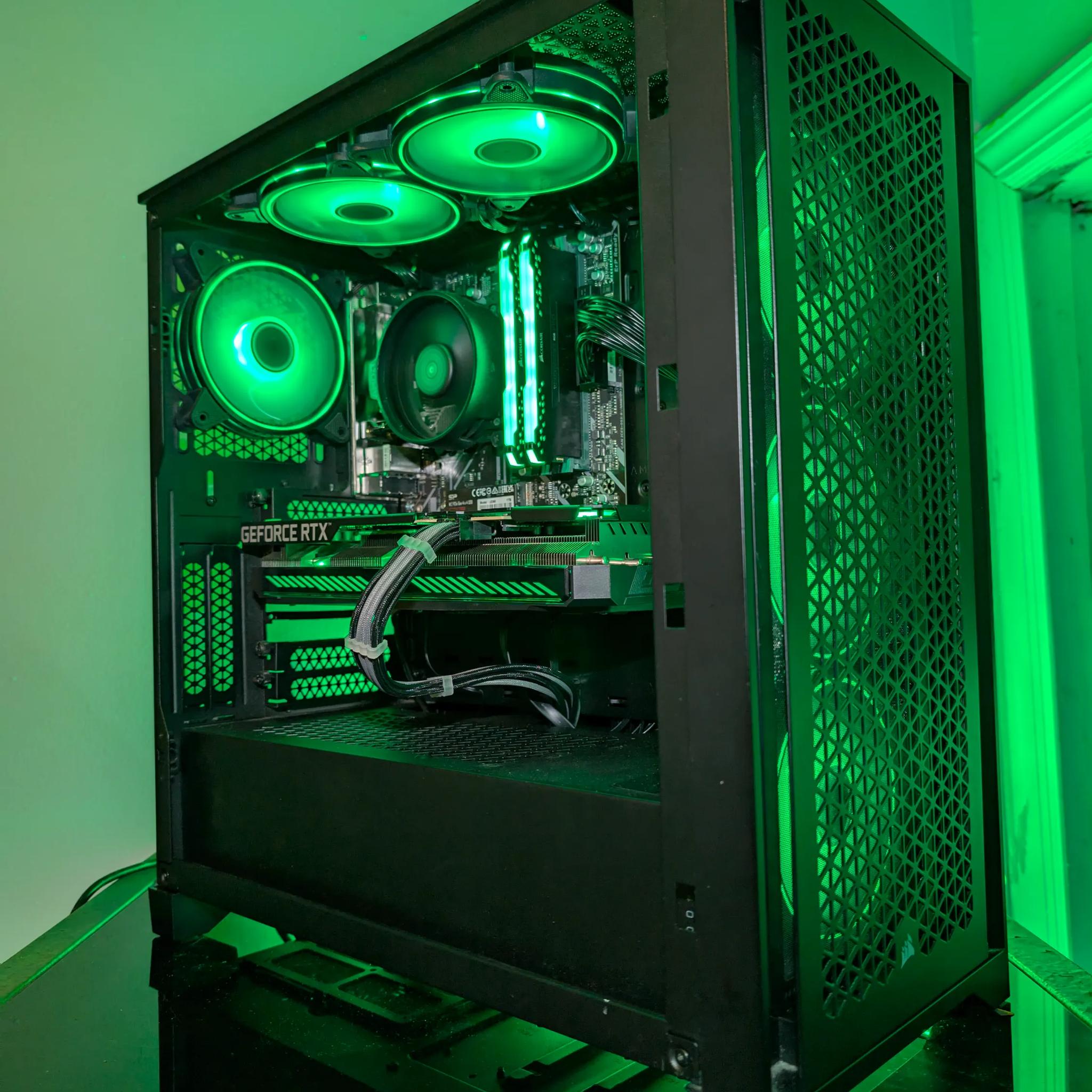 Ryzen 5 5600X, STRIX RTX 3060, 32GB Ram || GAMING AND STREAMING PC ||
