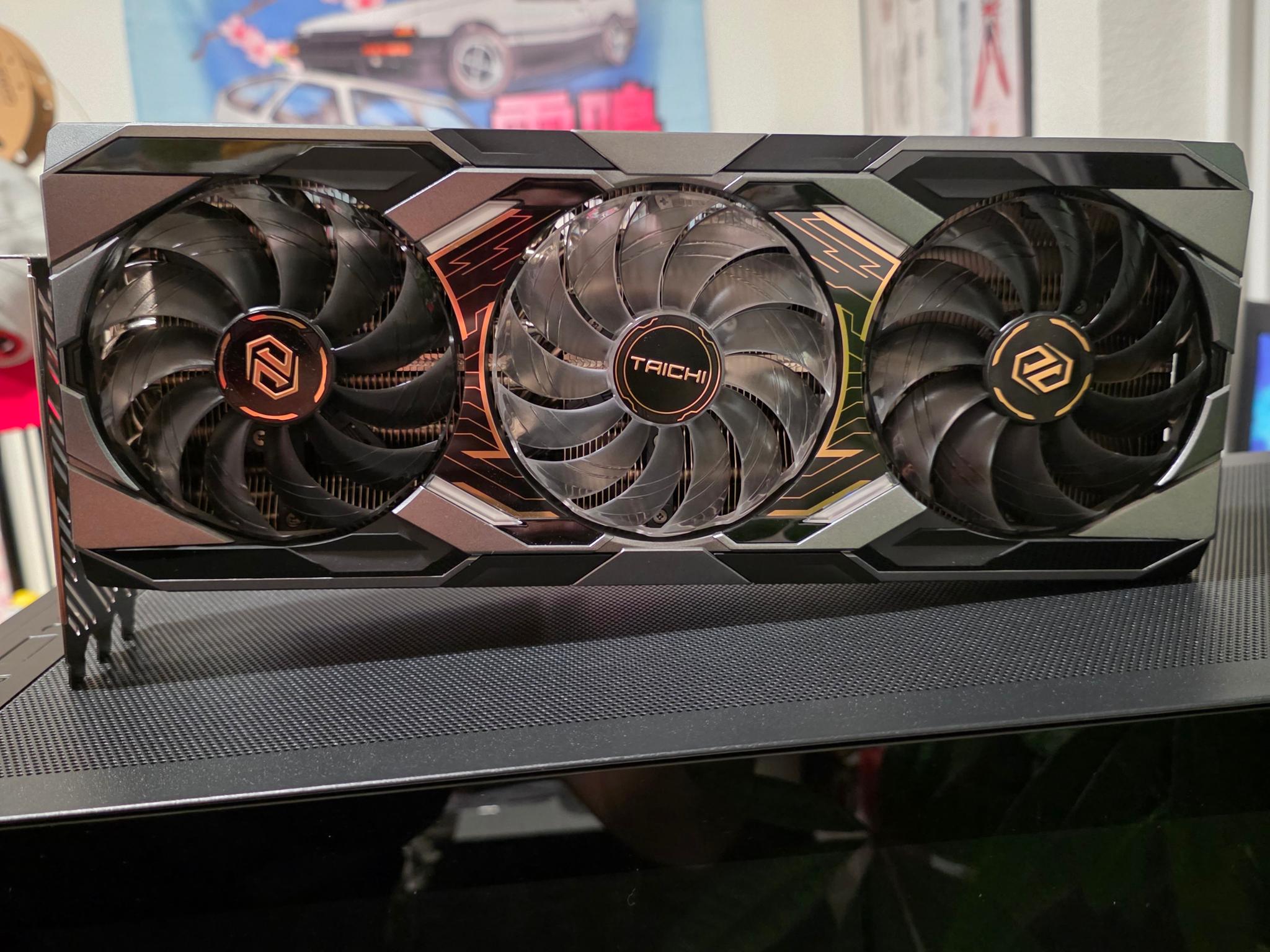 ASRock AMD Radeon RX 9070 XT Taichi Overclocked Triple Fan 16GB GDDR6 PCIe 5.0 Graphics Card