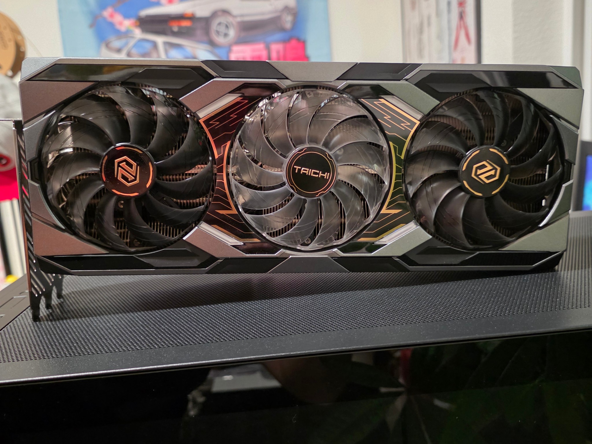 ASRock AMD Radeon RX 9070 XT Taichi Overclocked Triple Fan 16GB GDDR6 PCIe 5.0 Graphics Card