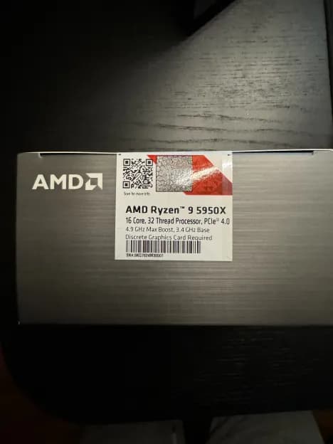 Brand New Ryzen 9 5950x