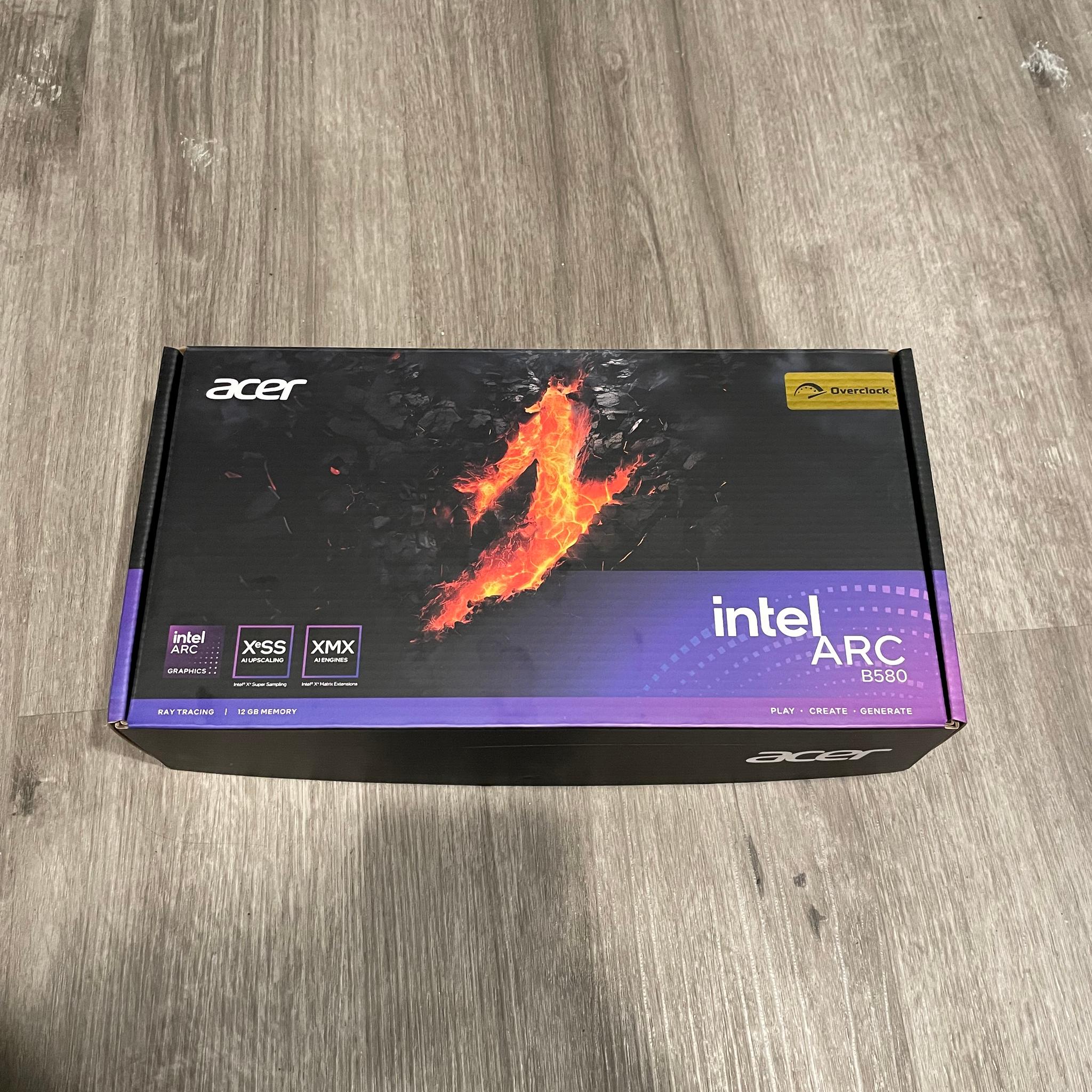 Brand New Acer Nitro Intel Arc B580 GPU