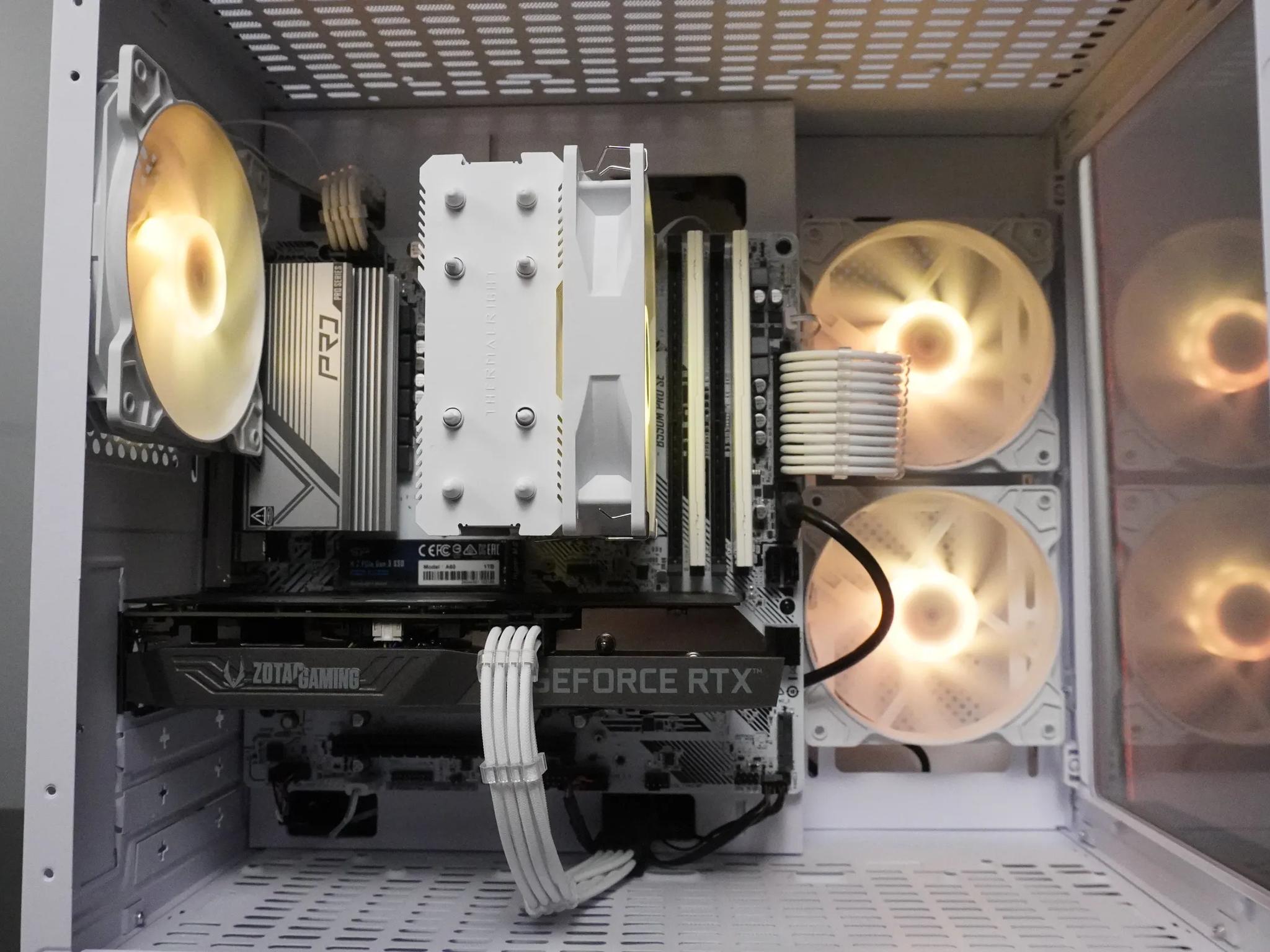 🤍AESTHETIC🤍 1440p/1080p MACHINE 💚RTX 3060 🧡 Ryzen 5 5600 | 1TB NVME | 32GB | WIFI