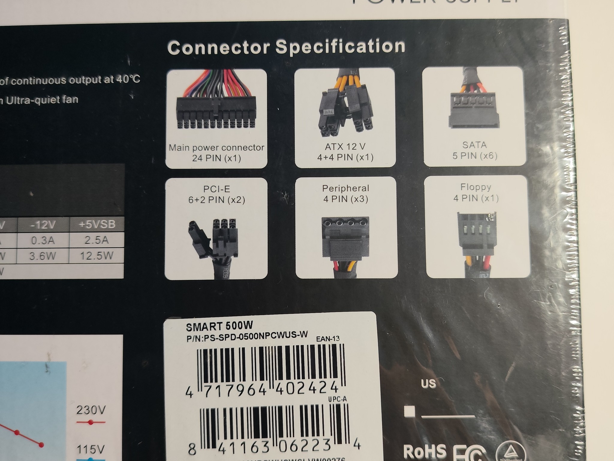 500w Thermaltake Power Supply