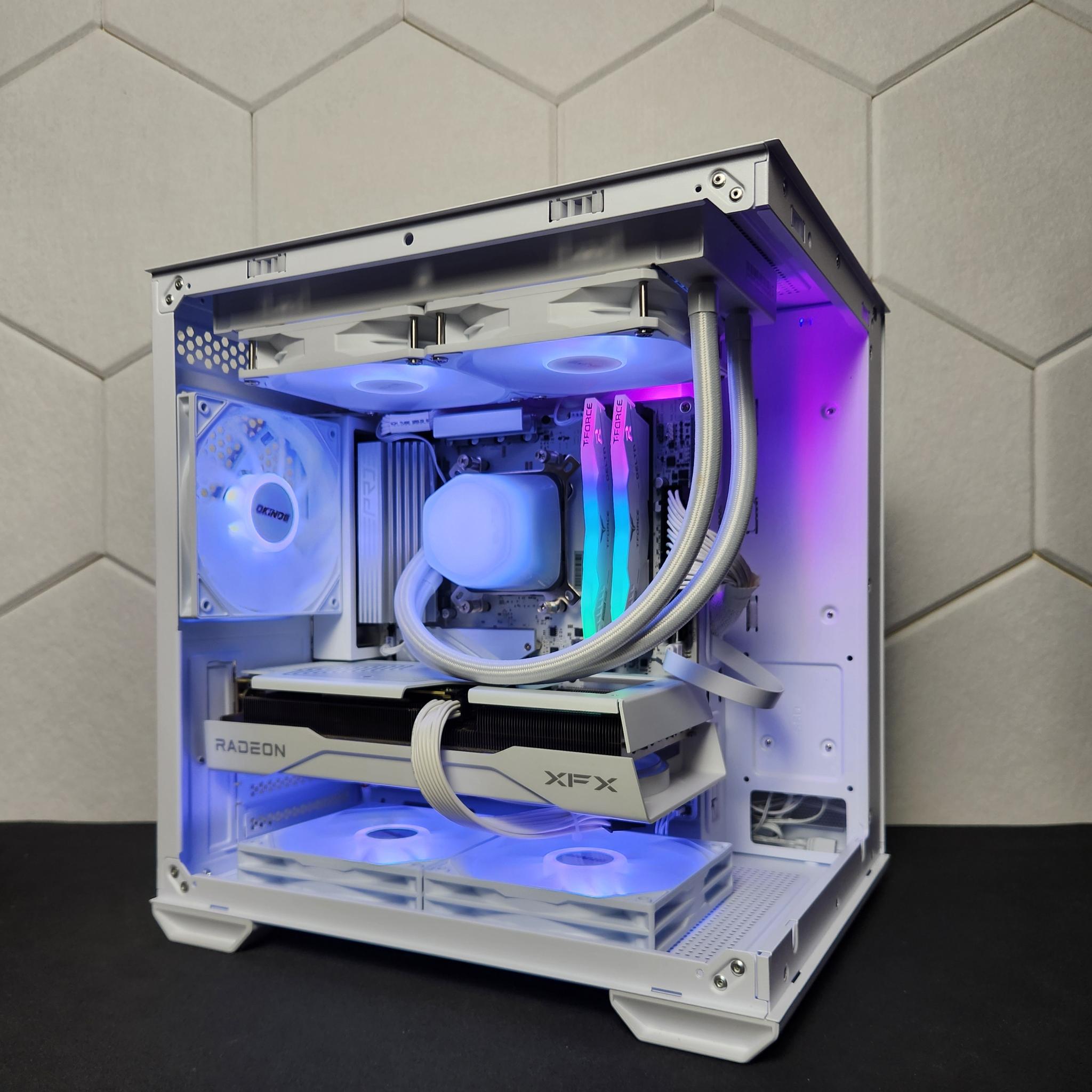 RX 9060XT 8GB | Ryzen 5 9600X | 16GB DDR5 | 1TB SSD | Wifi+BT "The Yeti"