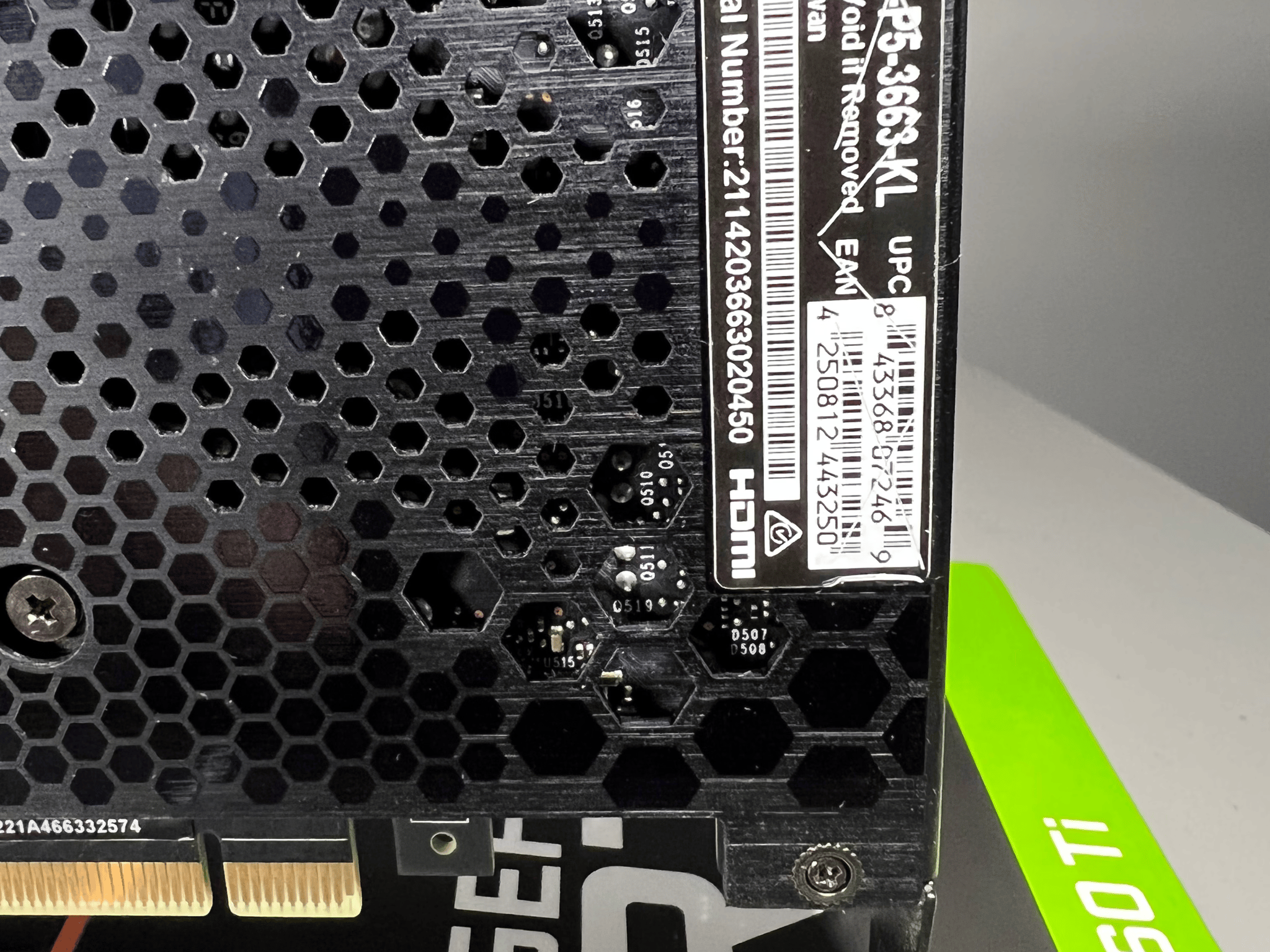 EVGA GeForce RTX 3060 Ti 8GB XC Gaming Video Card