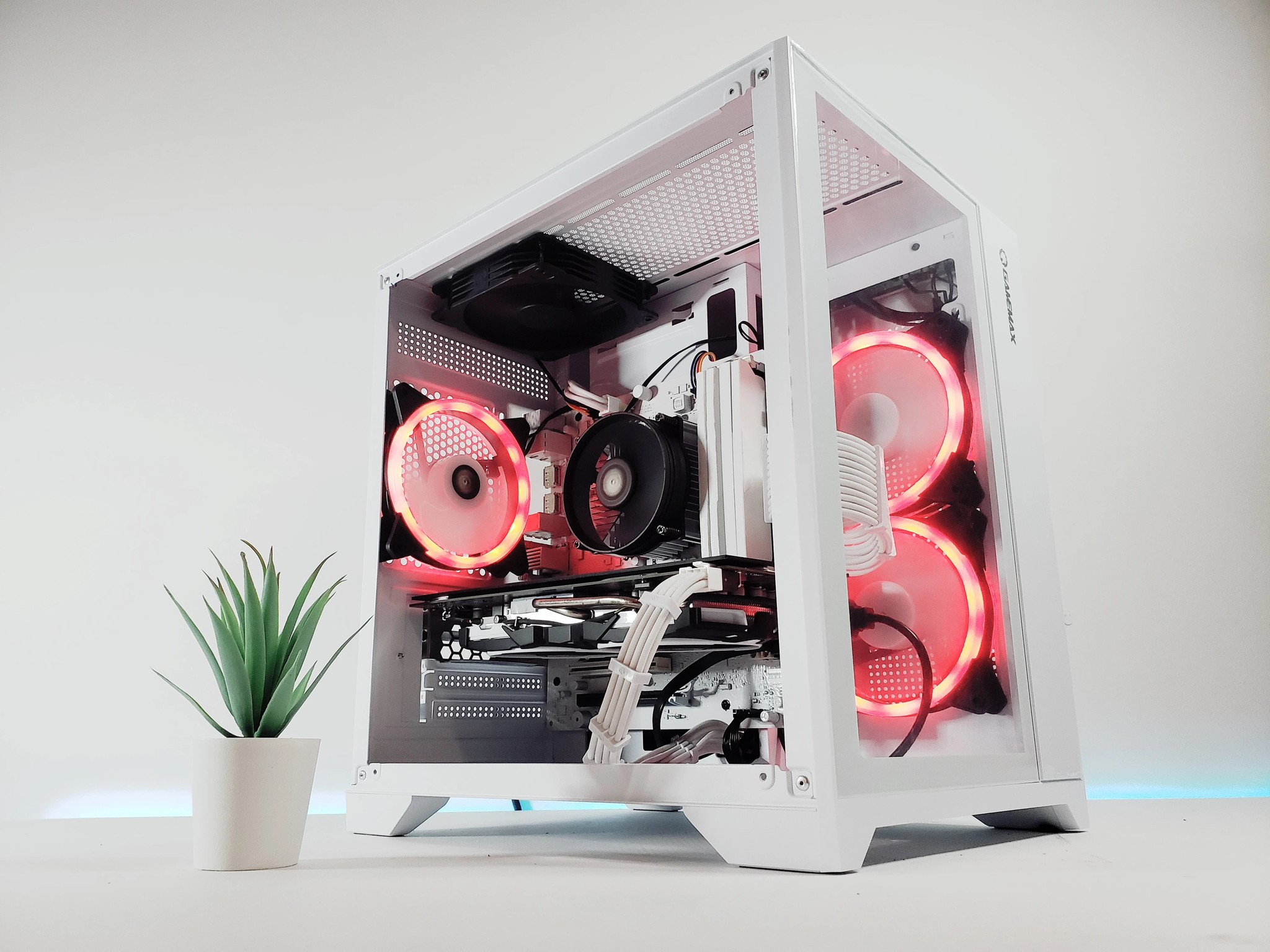 i7 Value Gaming PC | ⚙️RX580 | All White✨ |