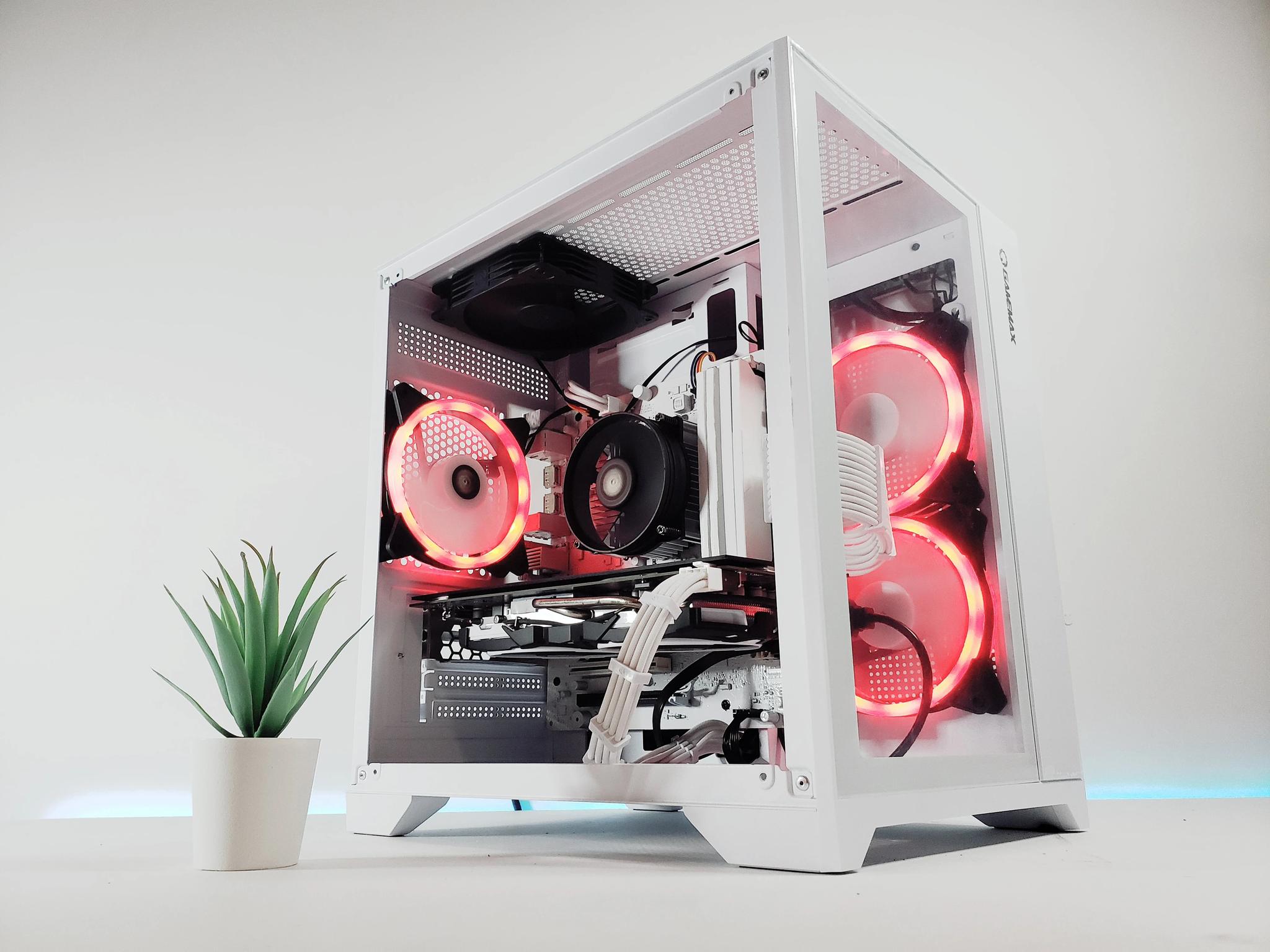 i7 Value Gaming PC | ⚙️RX580 | All White✨ |