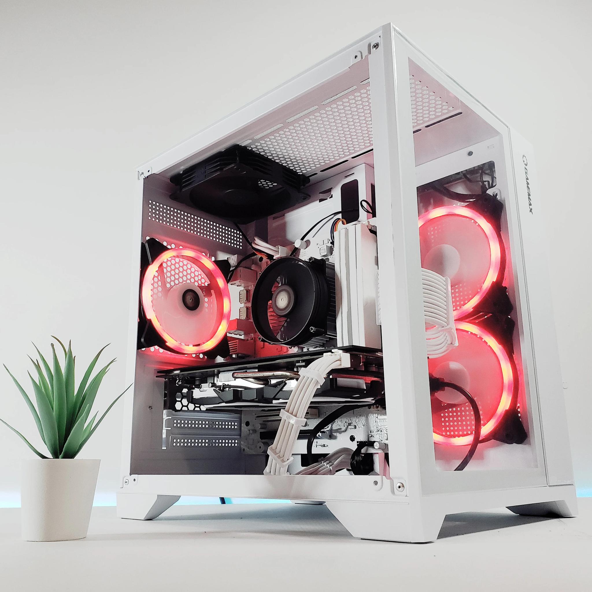 i7 Value Gaming PC | ⚙️RX580 | All White✨ |
