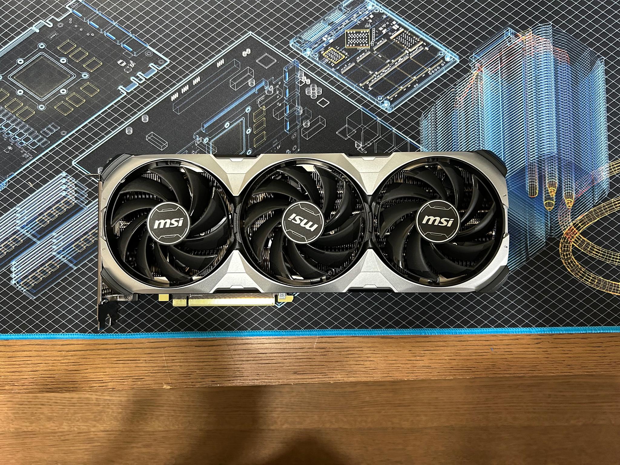 MSI RTX 4070ti Ventus X3 12GB OC