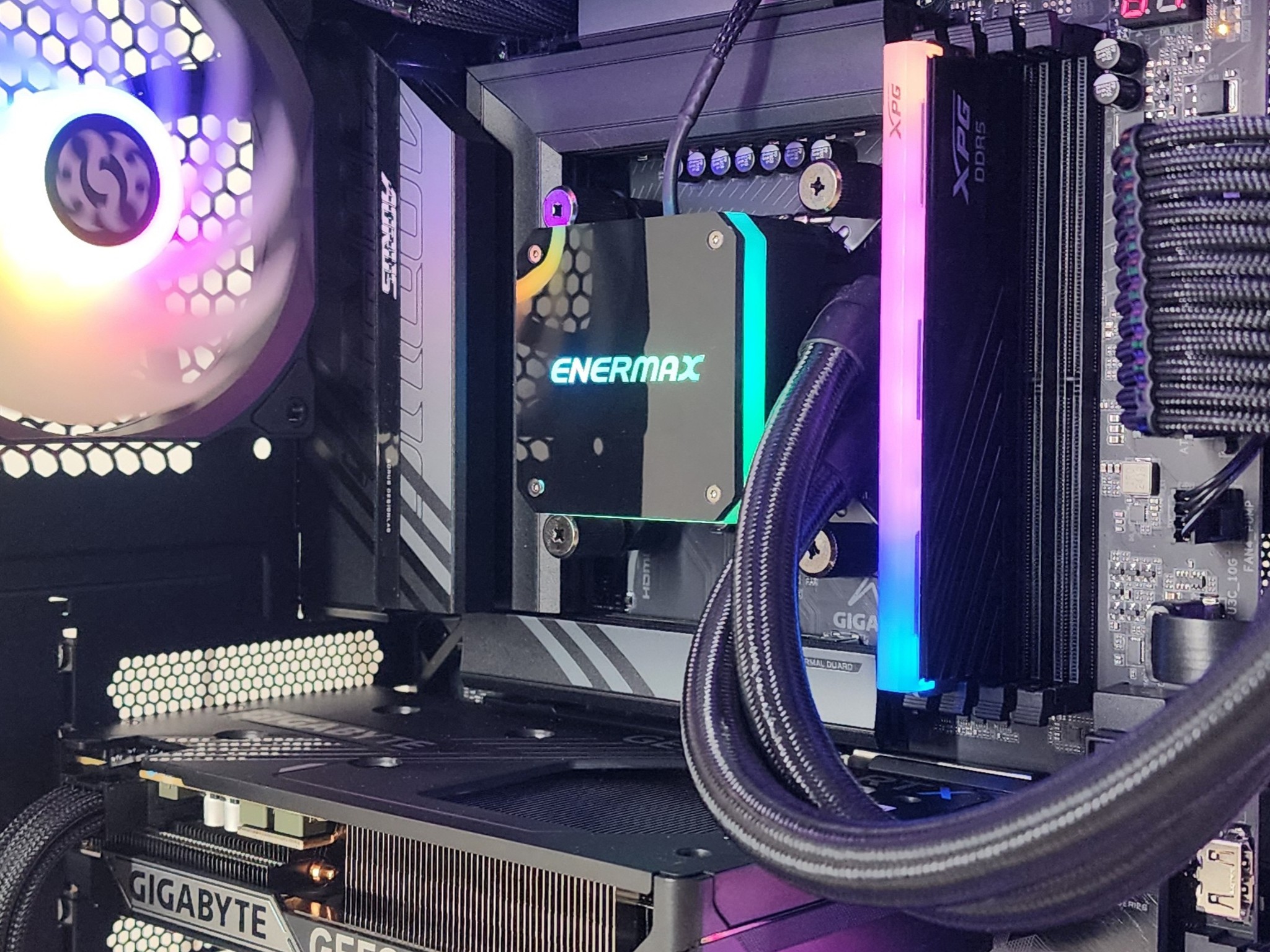 Gaming PC Intel Ultra 5 225F 16GB RAM 1TB SSD RTX 5060  8GB Windows 11 Computer