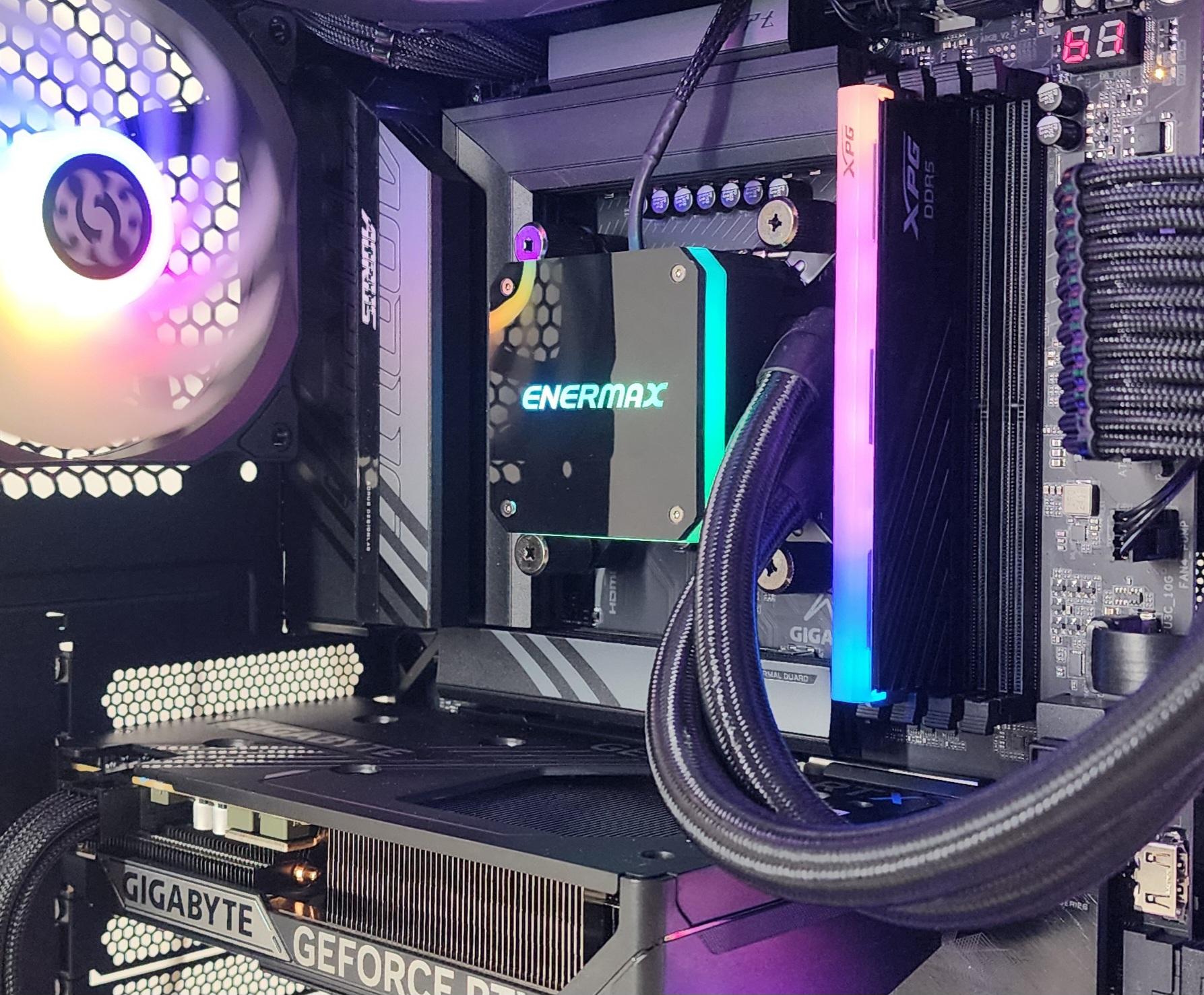 Gaming PC Intel Ultra 5 225F 16GB RAM 1TB SSD RTX 5060  8GB Windows 11 Computer