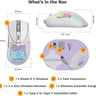 Glorious Gaming - D 2 Wireless Ergonomic Mouse, Superlight 66g (White)