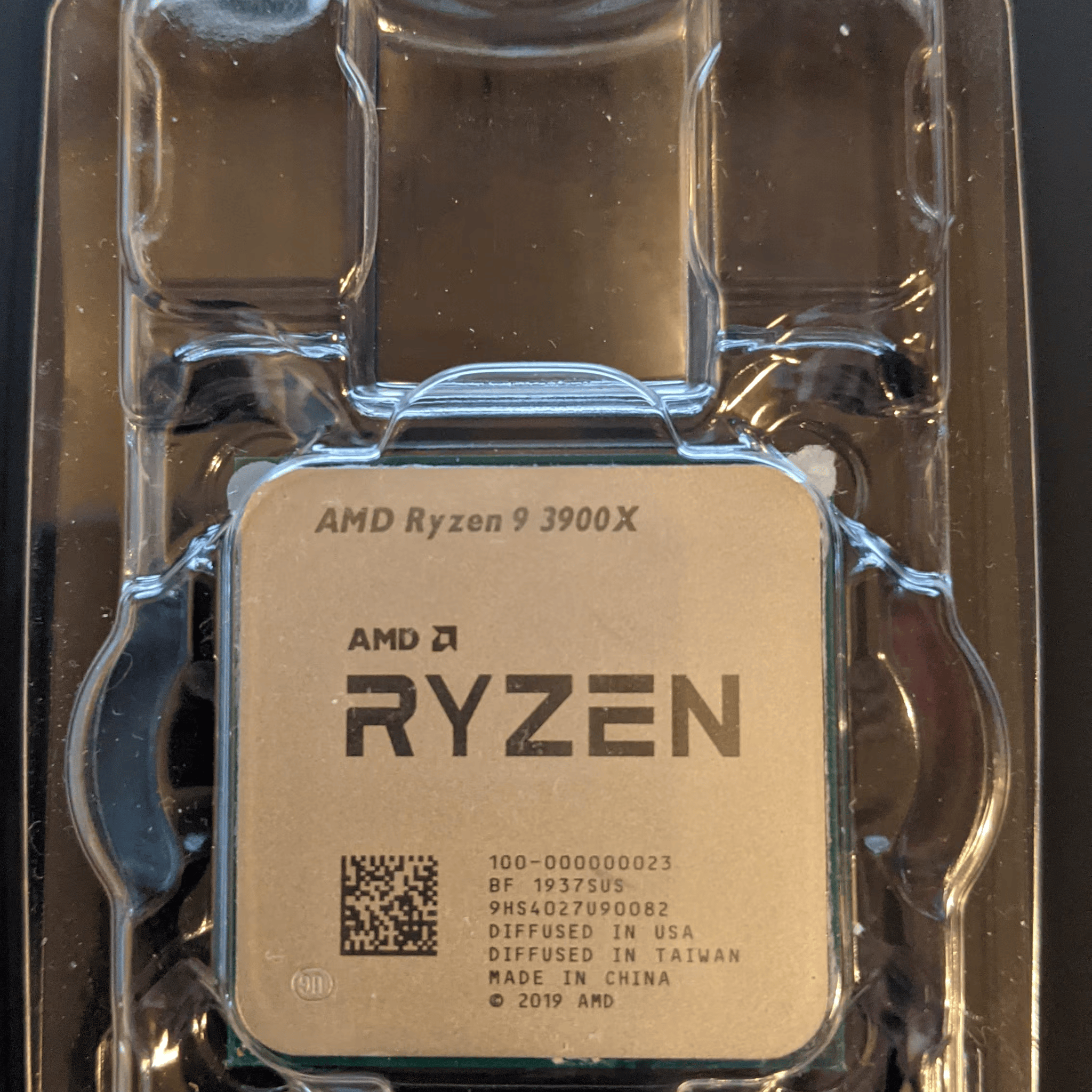 AMD Ryzen 9 3900X 12-core, 24-thread 3.8 Ghz