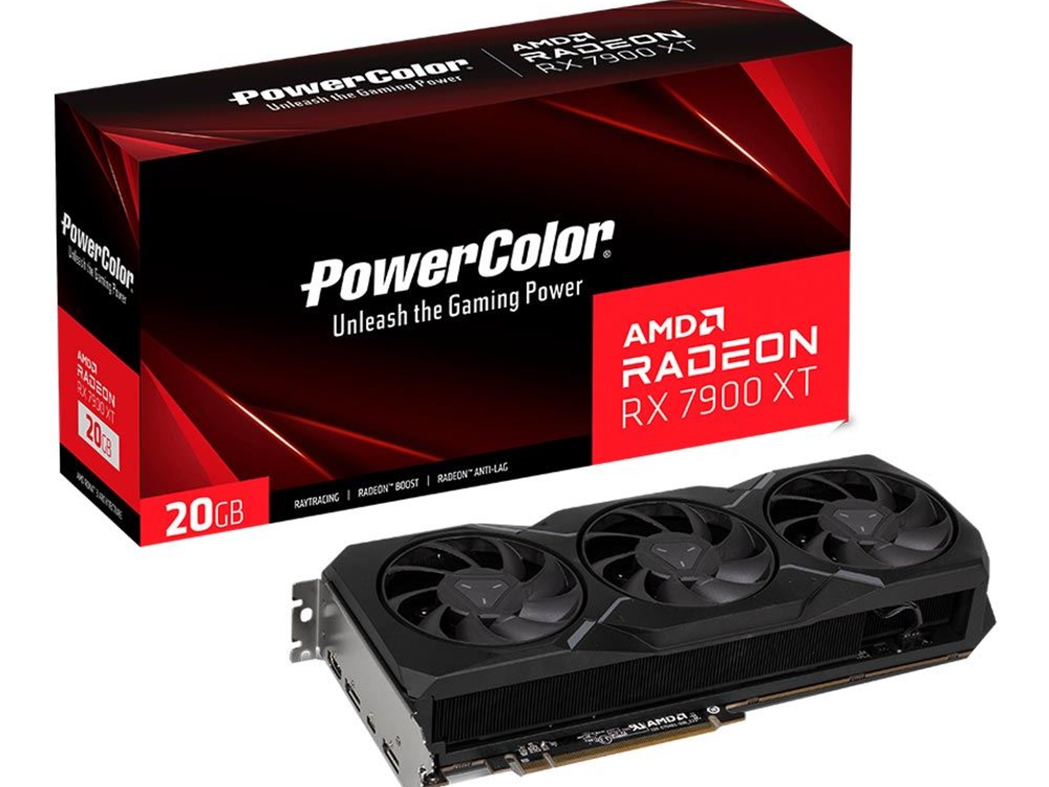 BRAND NEW PowerColor AMD Radeon RX 7900 XT Triple Fan 20GB GDDR6 PCIe 4.0 Graphics Card