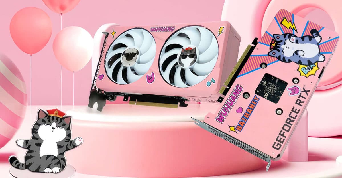 ASL GeForce RTX 4060 Cute Pet Graphics Card
