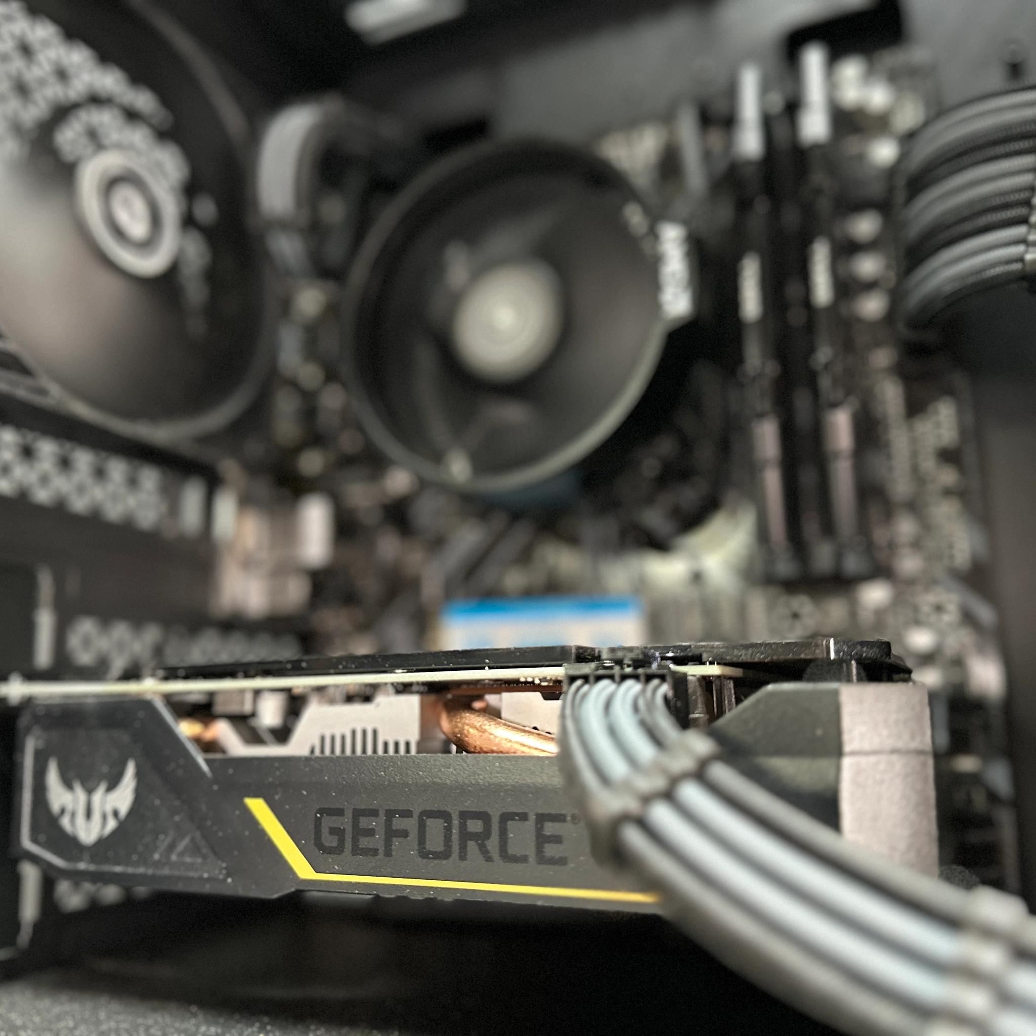🏰♜Dark Iron♜🏰 GTX 1660ti / AMD Ryzen 5 5500 / 1TB NVME SSD / 16GB Ram / WIFI / WIN10