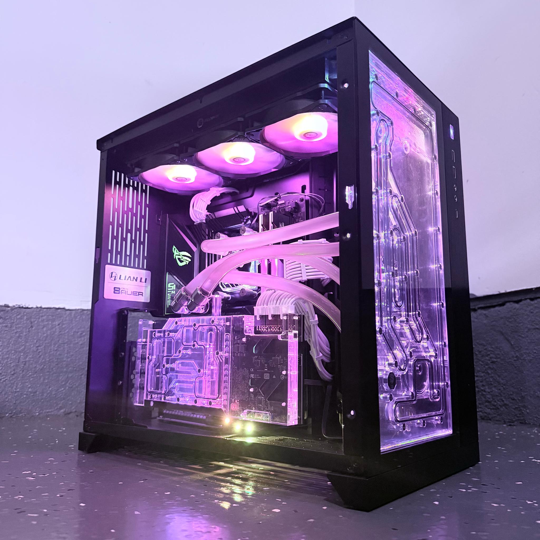 💧"Liquid Nebula"🌈| 4k Gaming | Ryzen 9 5900X | RTX 3080 Ti | 32GB Ram | 1TB NVMe | Free Shipping