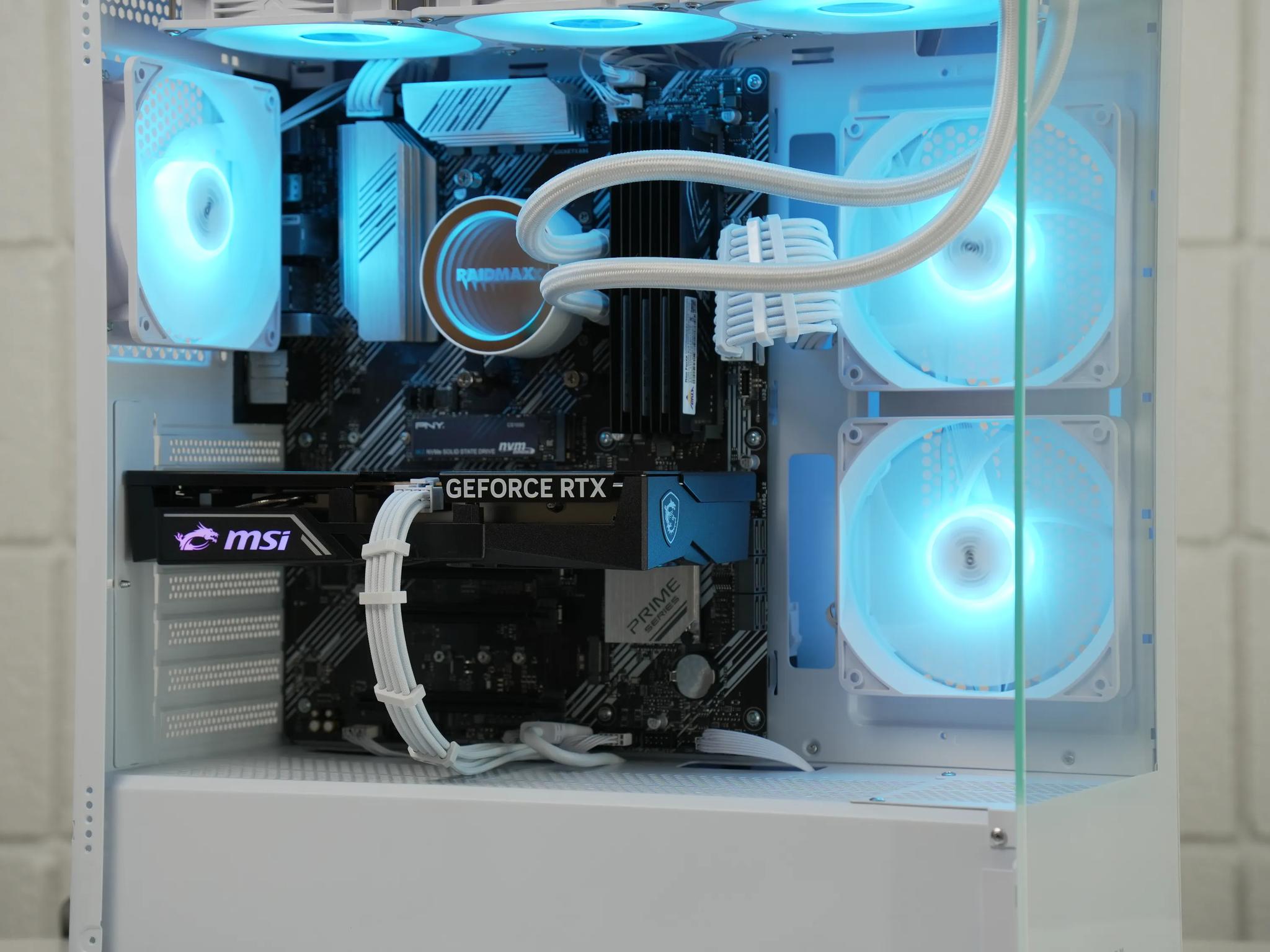 RTX 5060 | RYZEN 5 3600 | 32GB RAM | 1TB SSD | WiFi & BT | Liquid-cooled Gaming PC