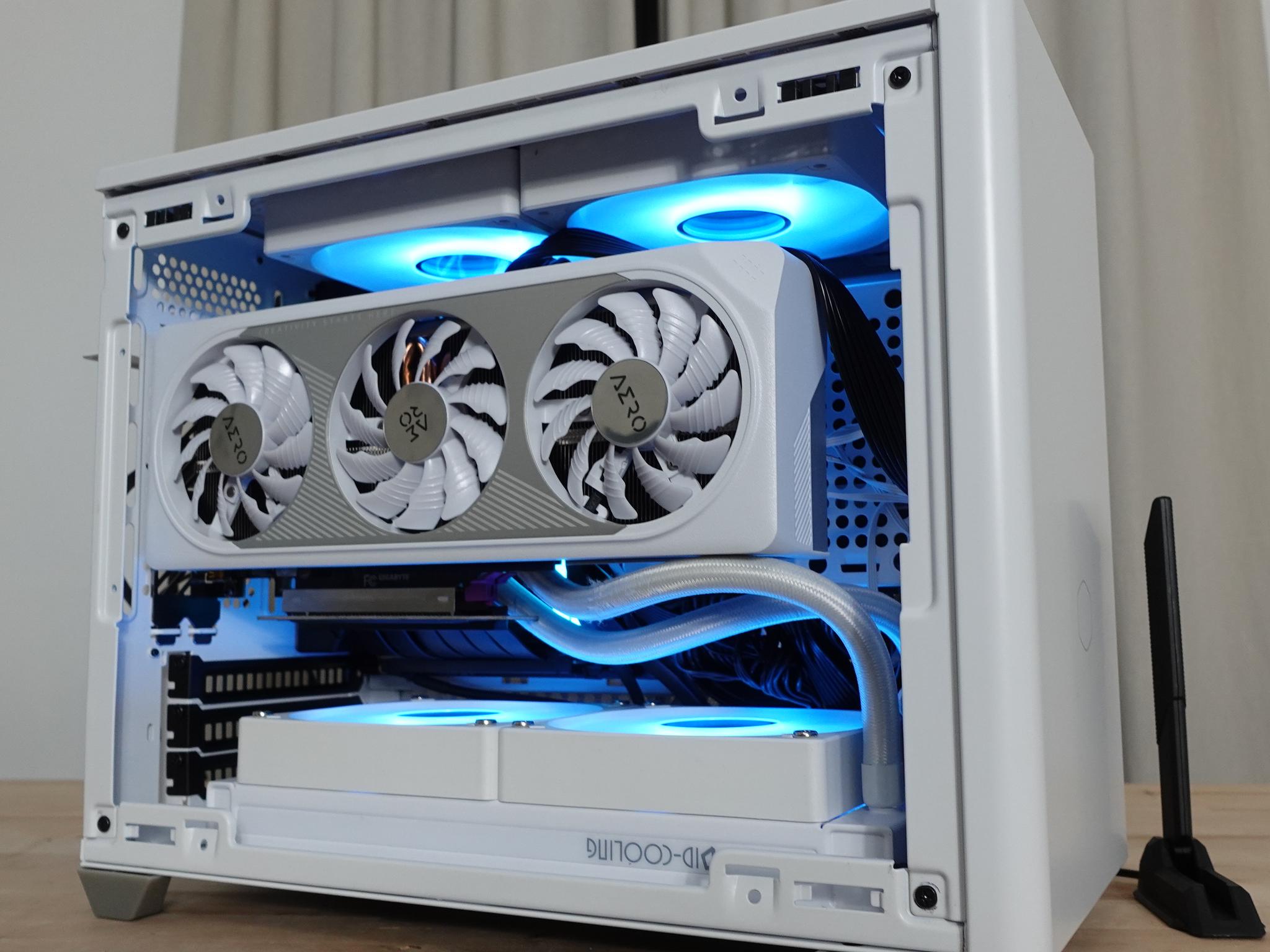 Mini Gaming PC with Intel Core i5-13600KF GIGABYTE RTX 4060 Ti AERO 1TB M.2 SSD NVMe Windows 11 Pro