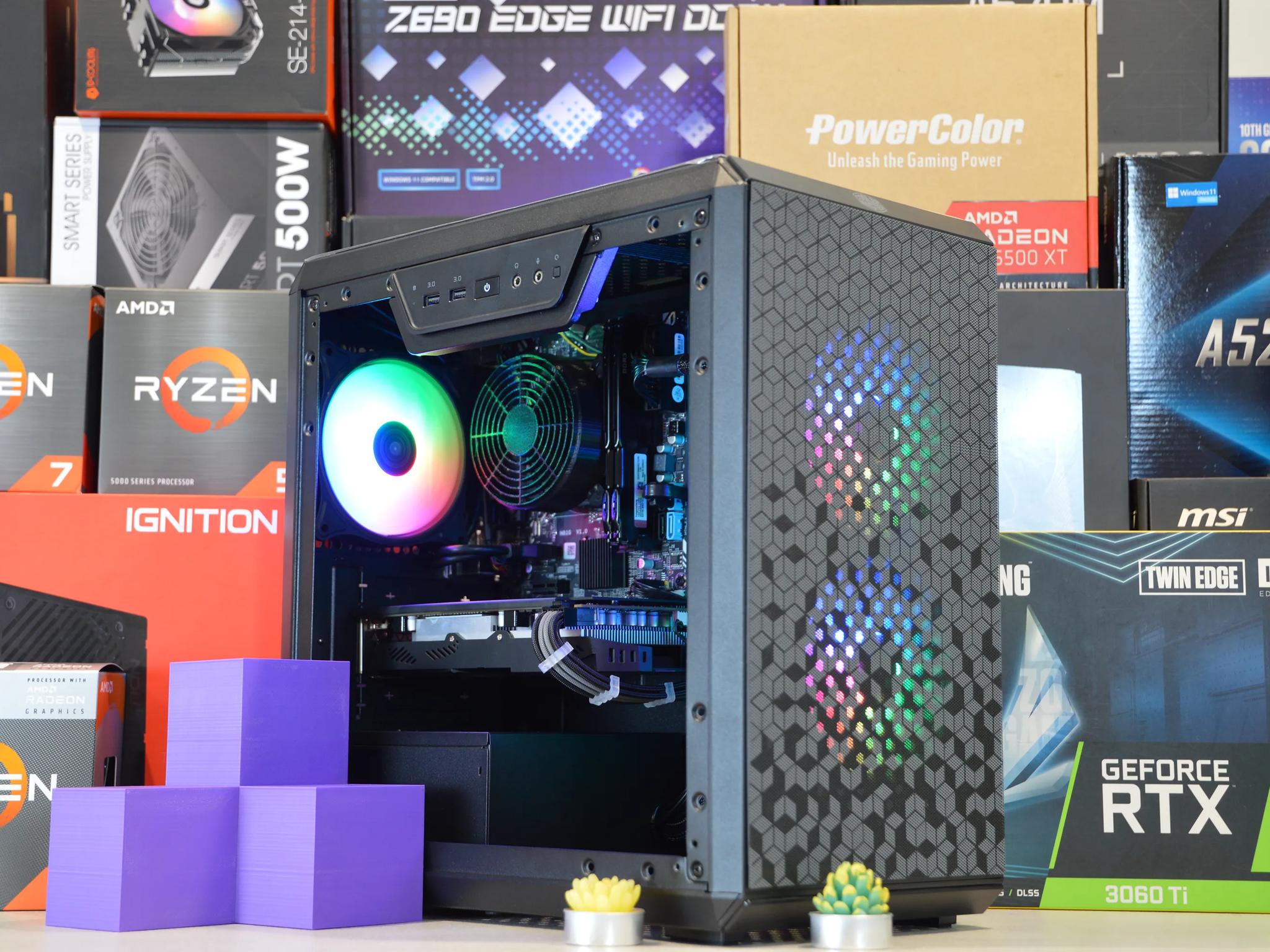 ⚫🌈| RX 580 8GB | INTEL i7-4790 | 16GB DDR3 RAM | 512GB NVME SSD | Black Candy |