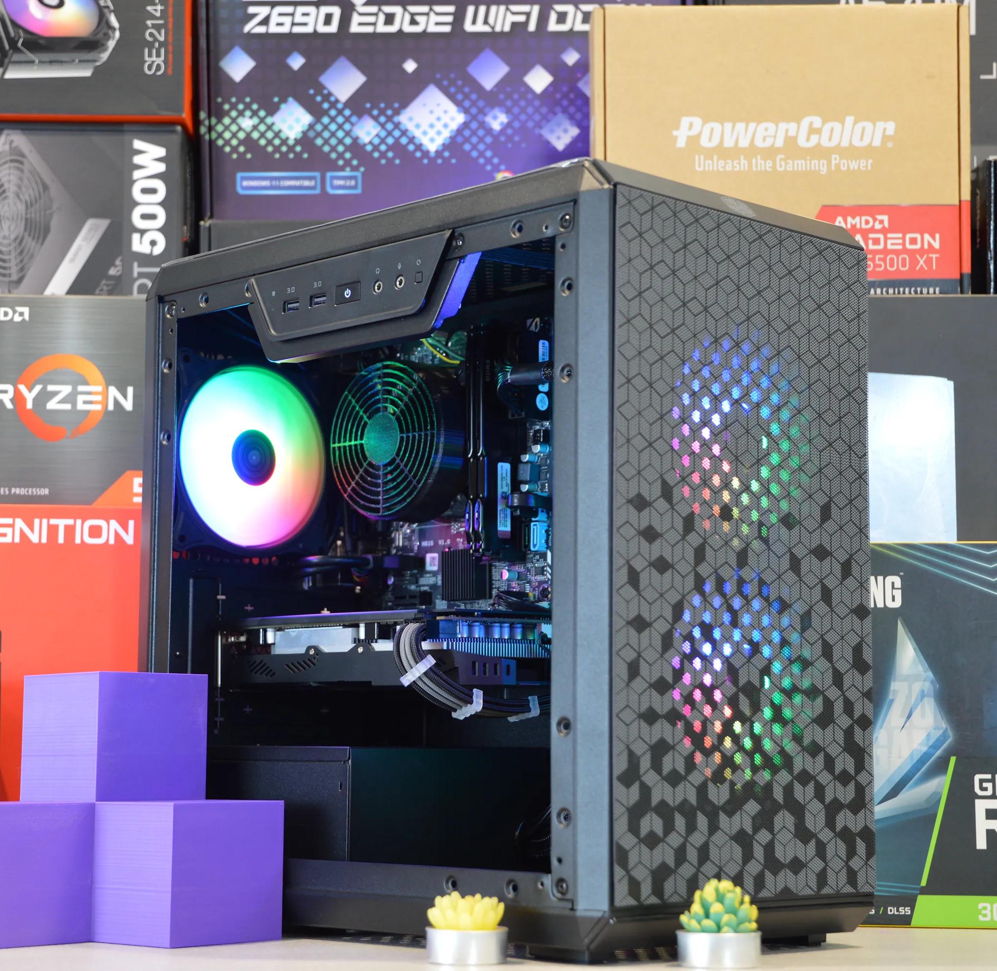 ⚫🌈| RX 580 8GB | INTEL i7-4790 | 16GB DDR3 RAM | 512GB NVME SSD | Black Candy |