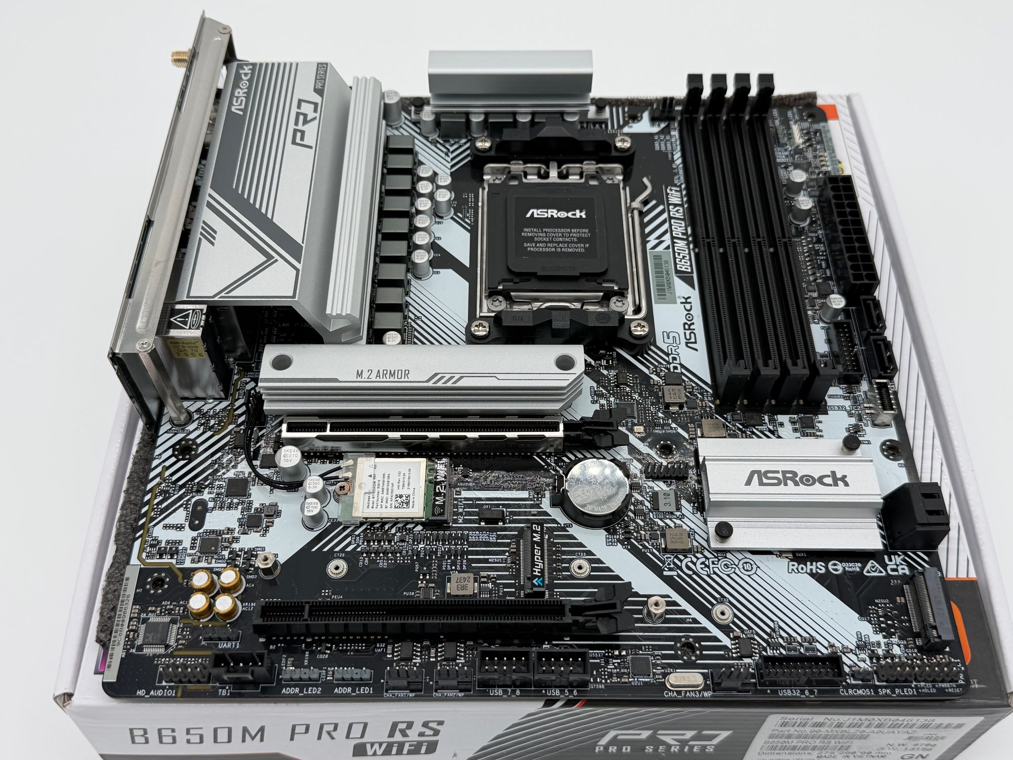 ASRock B650M Pro RS WiFi + Crucial T500 1TB + Windows 11 Setup | Jawa