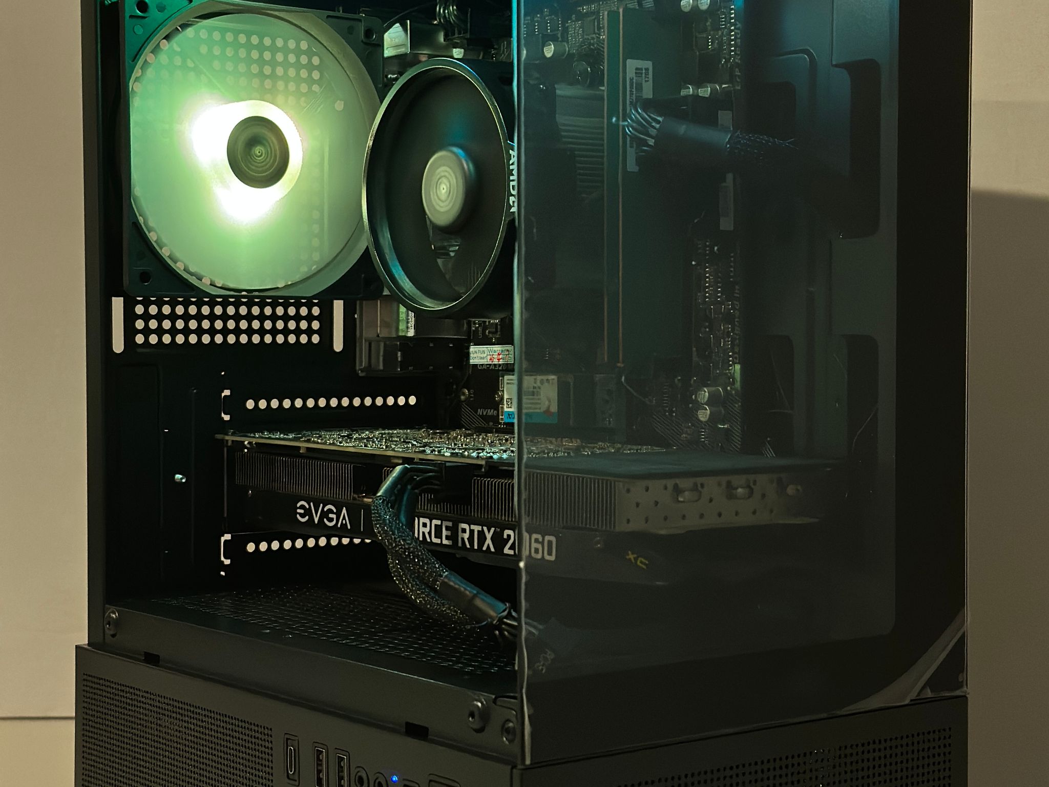 RTX 2060 | Ryzen 5 2600x | 16GB DDR4 | 1.12TB | Win 11 | Office 2024 | FREE SHIP | 1080p Gaming PC