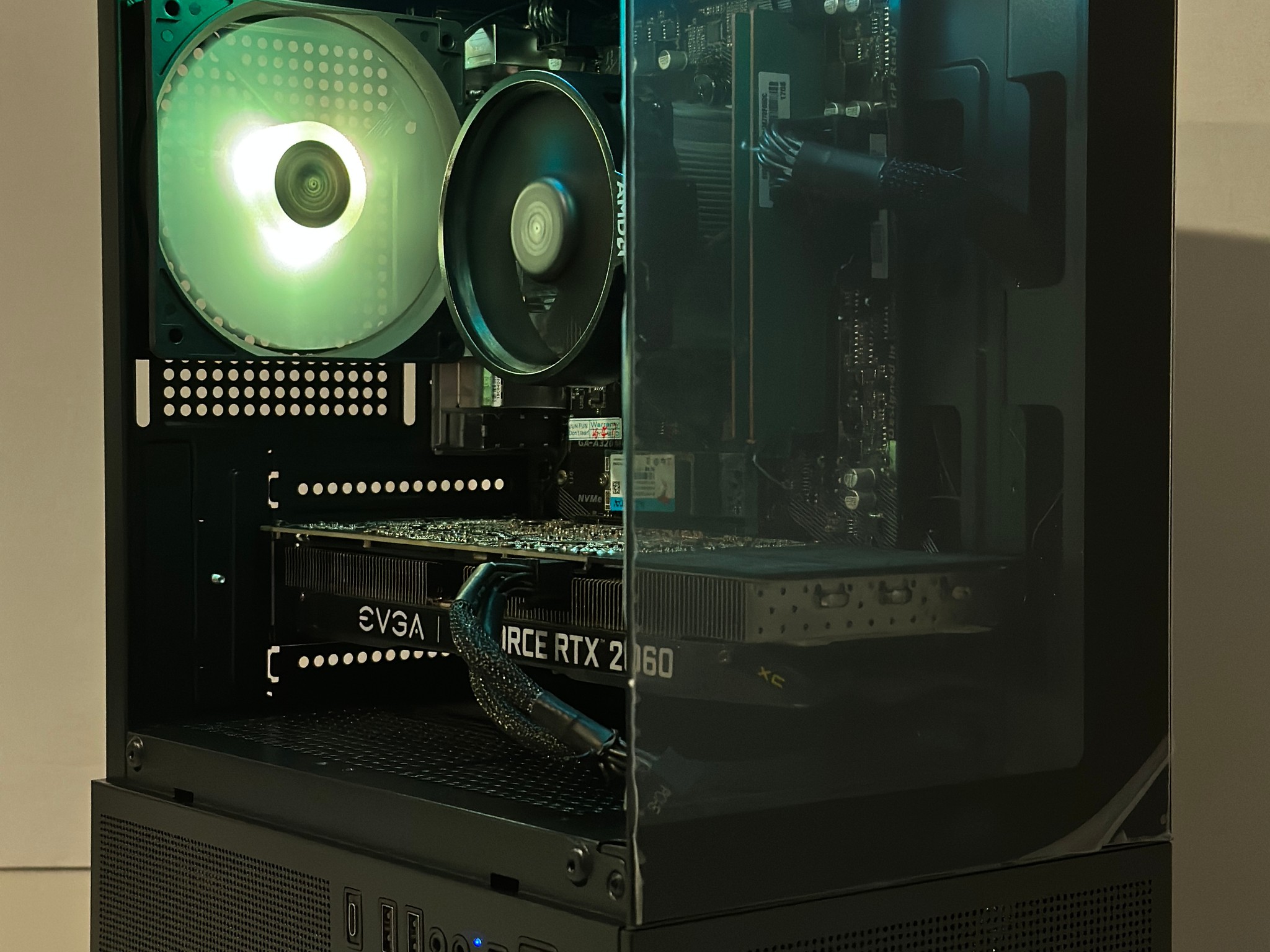 RTX 2060 | Ryzen 5 2600x | 16GB DDR4 | 1.12TB | Win 11 | Office 2024 | FREE SHIP | 1080p Gaming PC