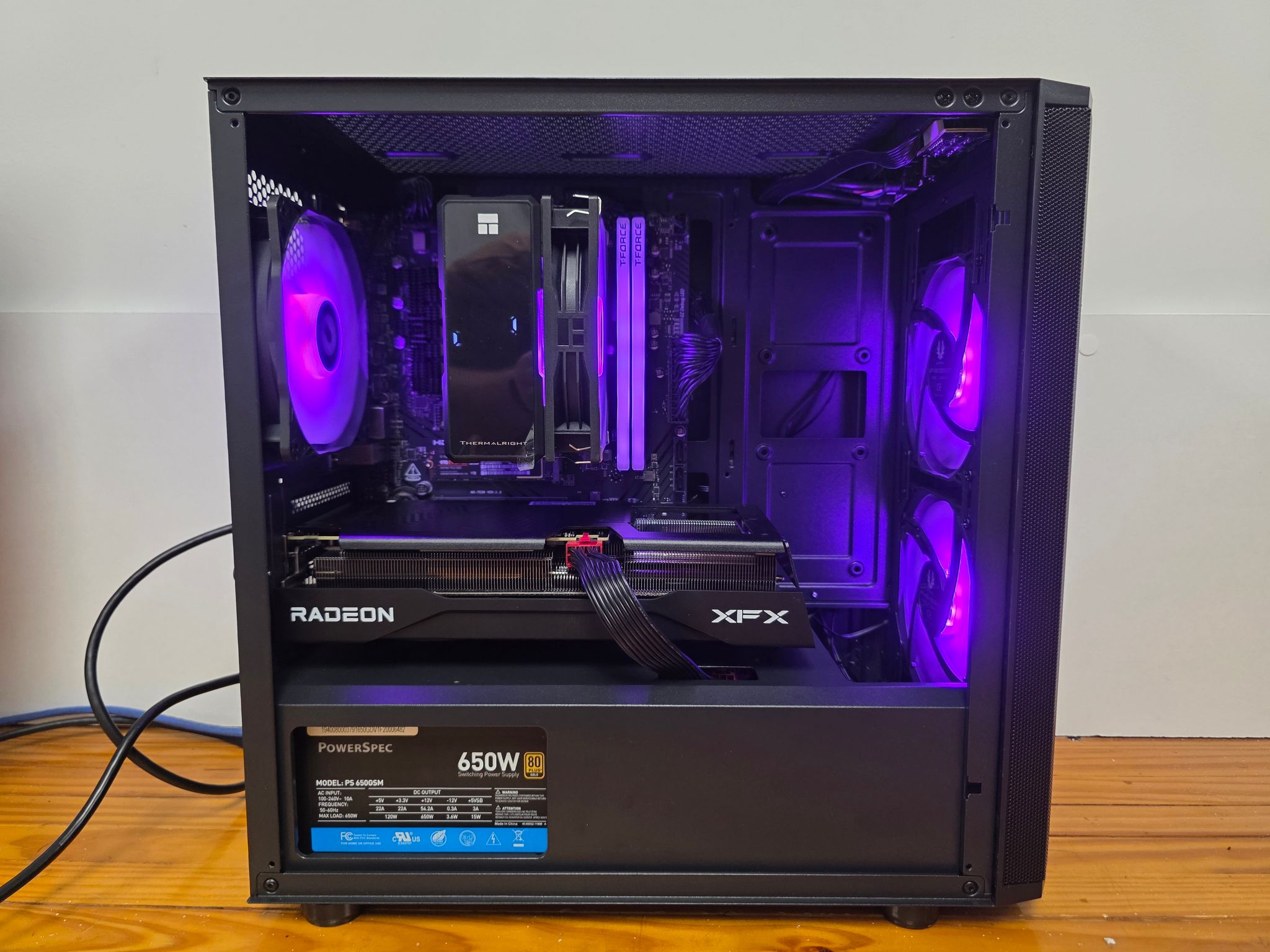 1080p / 1440p Gaming Streaming PC Computer (Ryzen 9600x, RX 9060XT, 16GB DDR5)