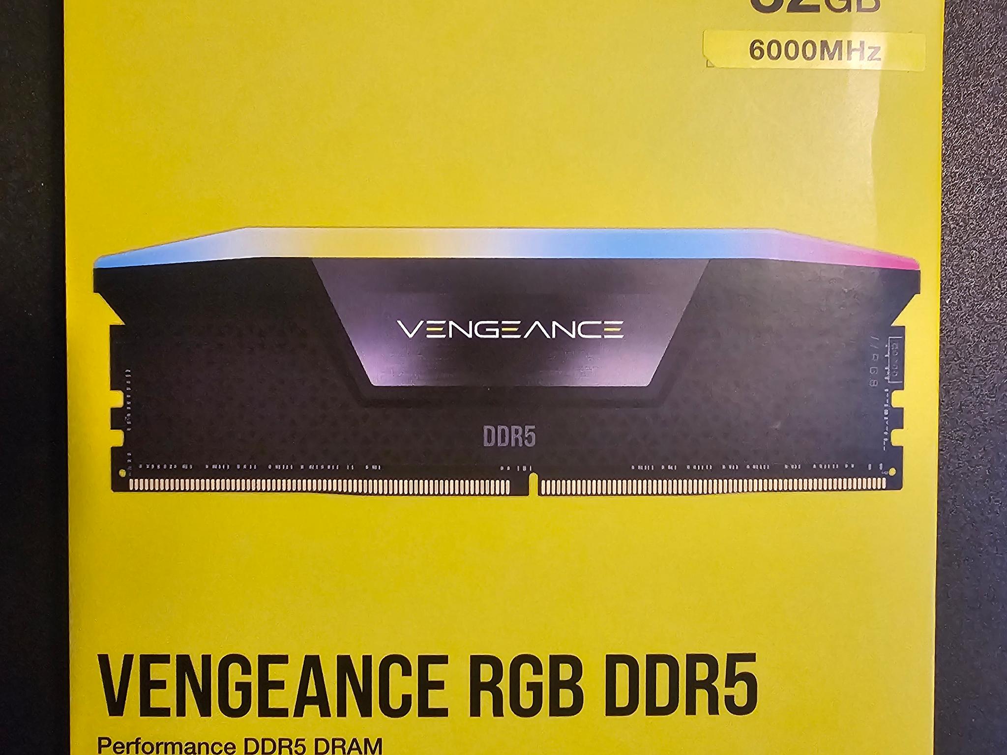 CORSAIR Vengeance RGB 32GB (2 x 16GB) DDR5 6000 (PC5 48000)