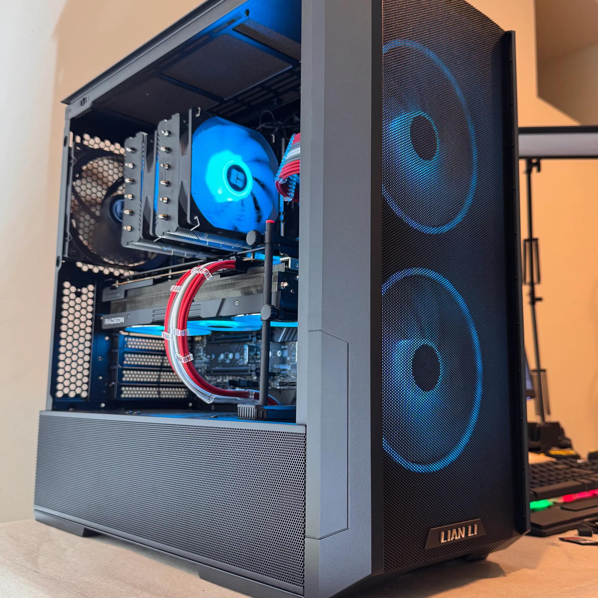 Top Of The Line AMD || RX 7900XTX 24 GB, i5-12600KF, 32 GB DDR4 RAM, 2 TB NVME SSD, WiFi, Windows 11