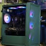 Custom Green RX 5700 XT 8GB Overclocked PC [Ryzen 5 5500, 32gb DDR4 RAM, 1TB SSD]
