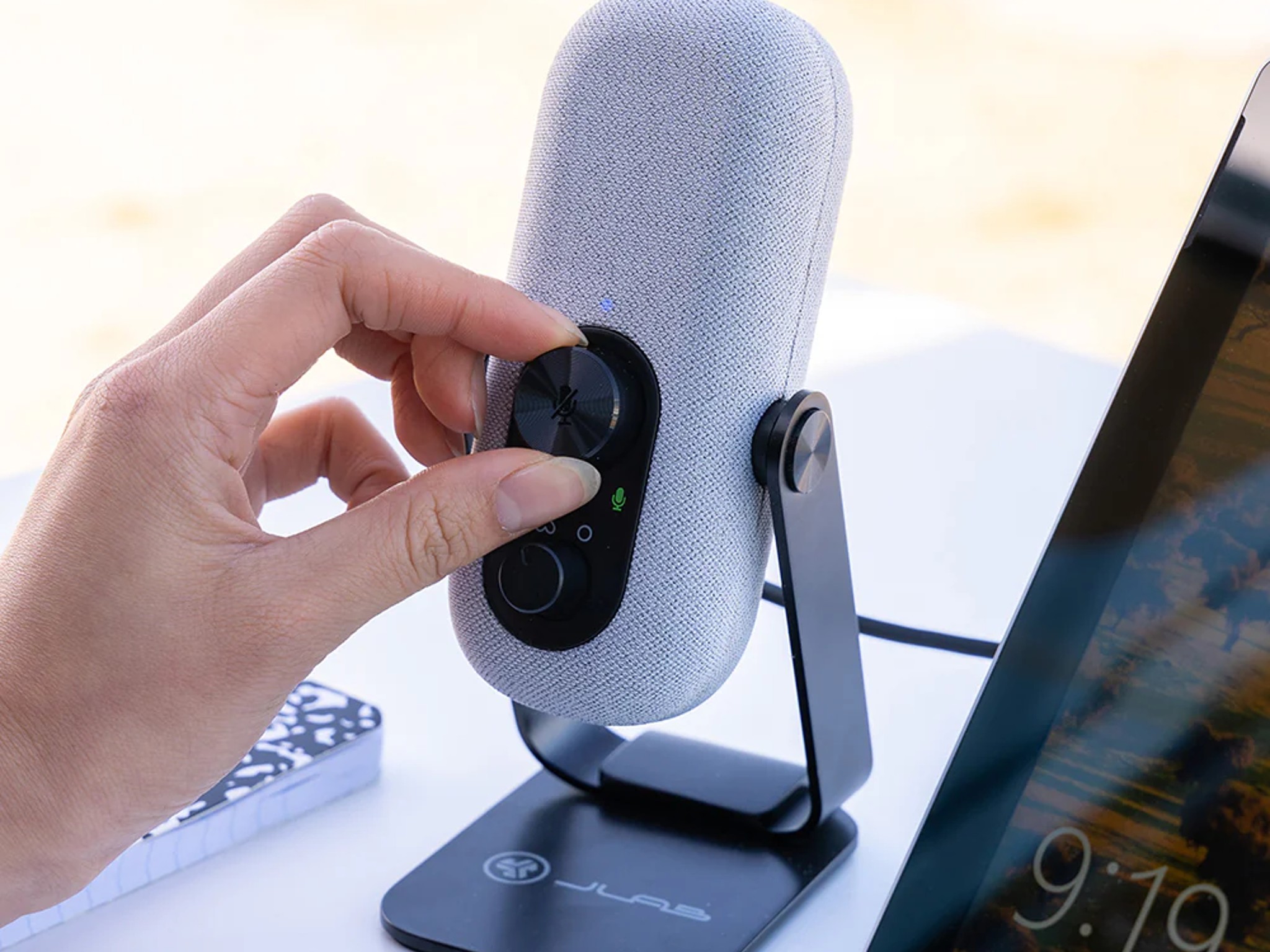 X-MAS SALE! - JLAB AUDIO - Go Talk USB Microphone (White)