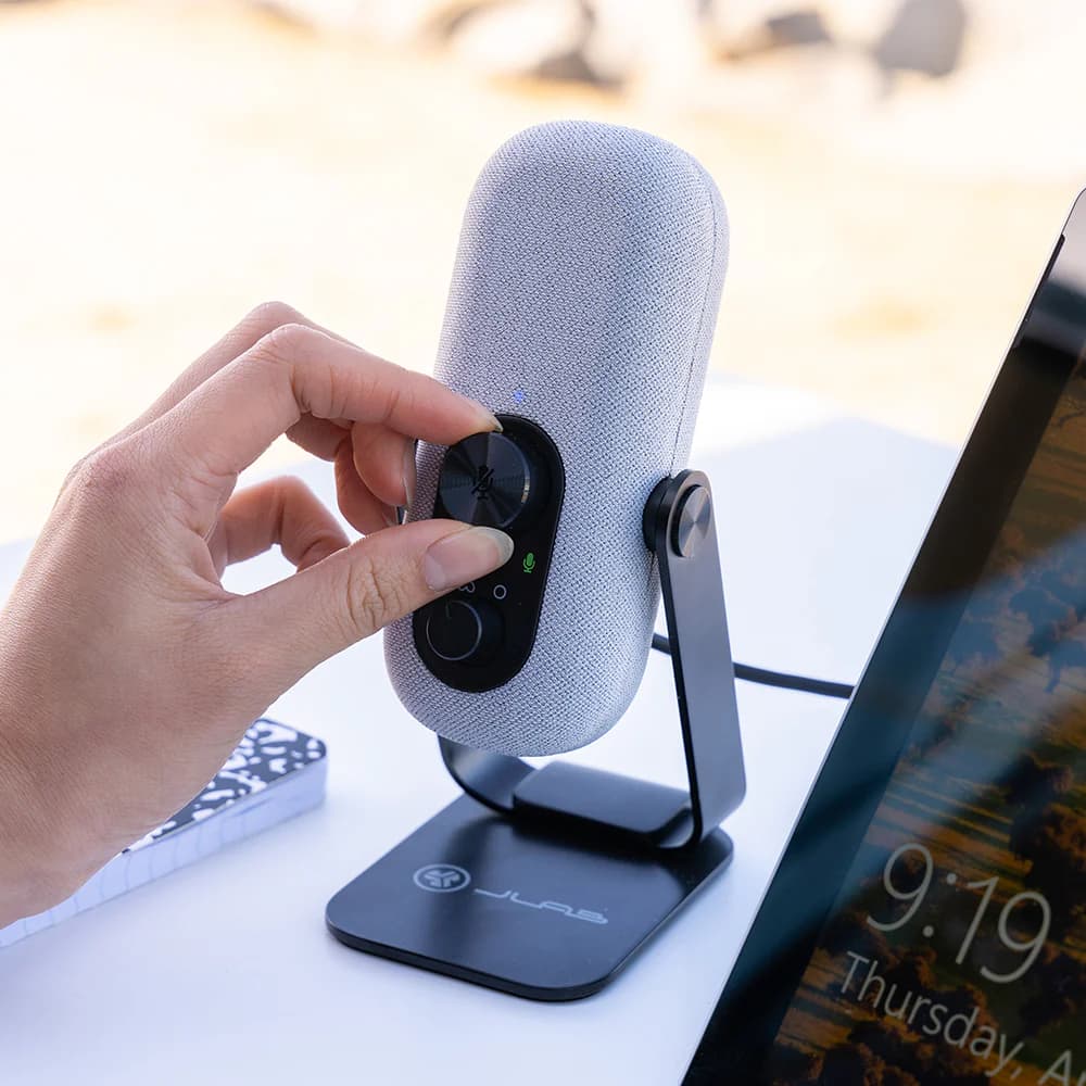 X-MAS SALE! - JLAB AUDIO - Go Talk USB Microphone (White)