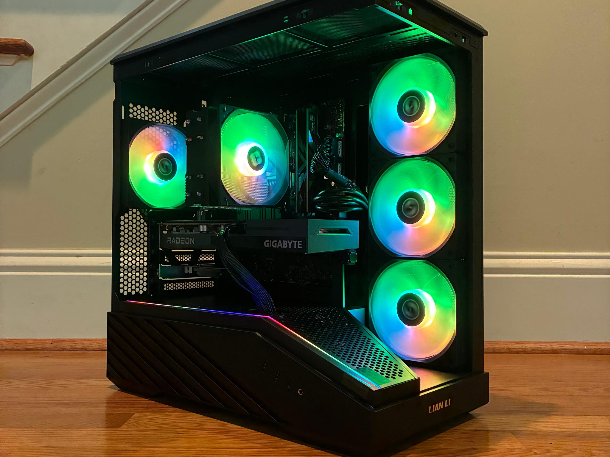 RX 6600 12100F 32GB RAM 1TB Samsung NVME SSD WIFI 6E Windows 11 Custom RGB Gaming PC