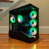 RX 6600 12100F 32GB RAM 1TB Samsung NVME SSD WIFI 6E Windows 11 Custom RGB Gaming PC